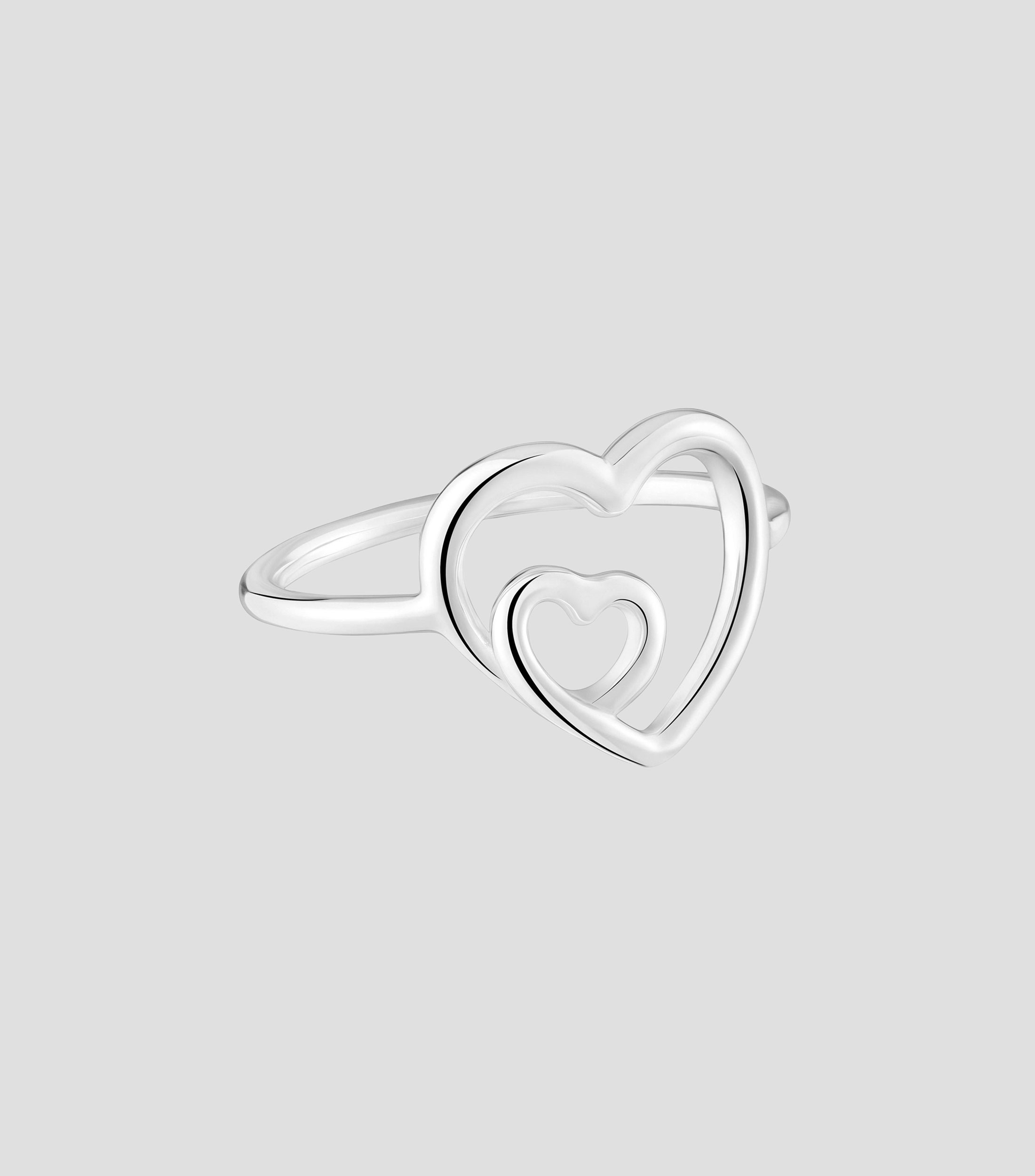 Anillo en Plata Corazón Mujer
