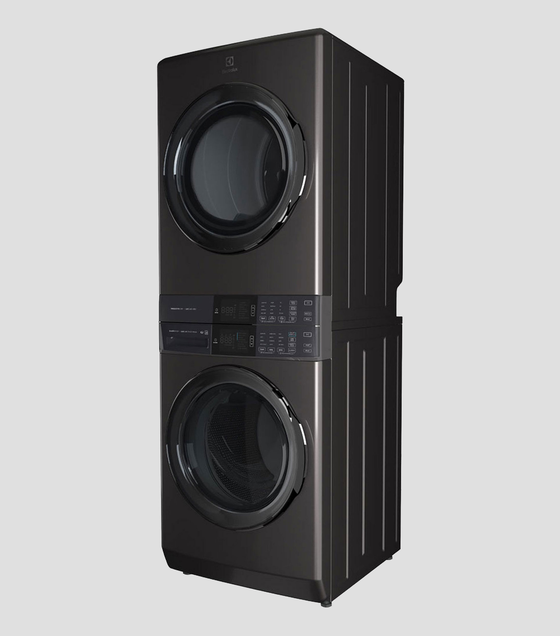 Lavasecadora a Gas 21 Kg de una sola unidad Laundry Tower Serie 300 Carga Frontal ELTG7600AT Gris