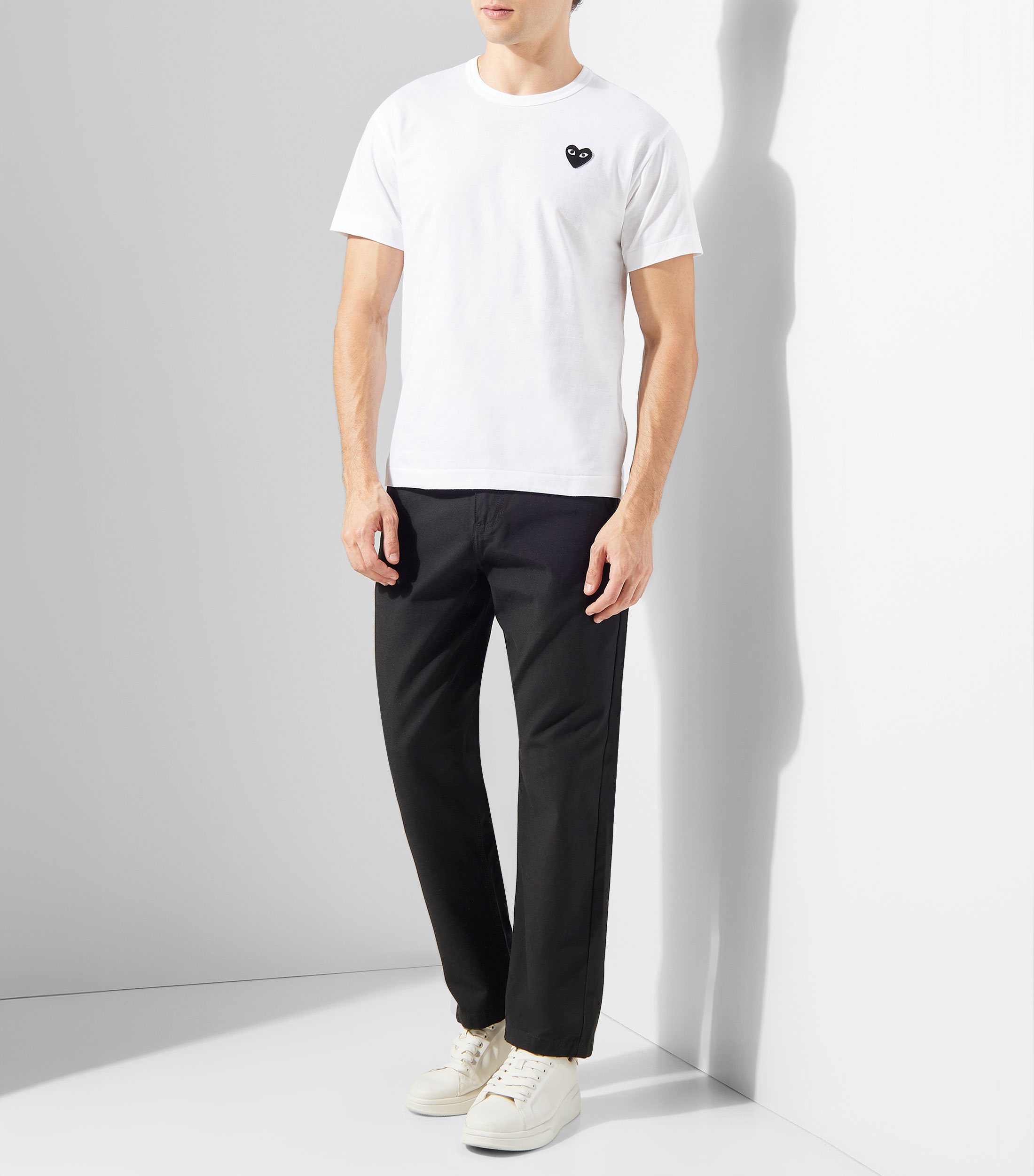 Playera cuello redondo manga corta Hombre