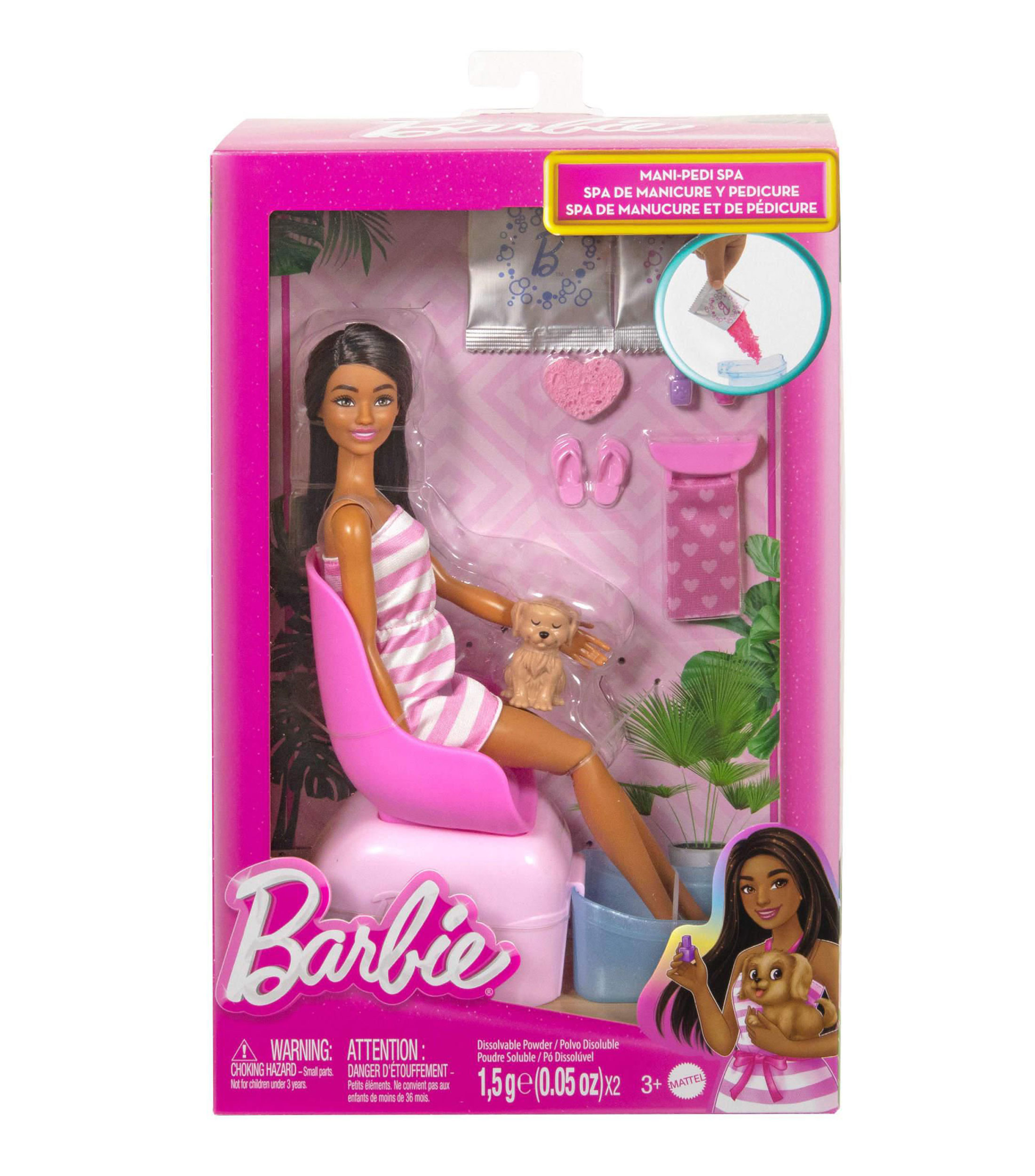 Playset Barbie Manicure y Pedicure