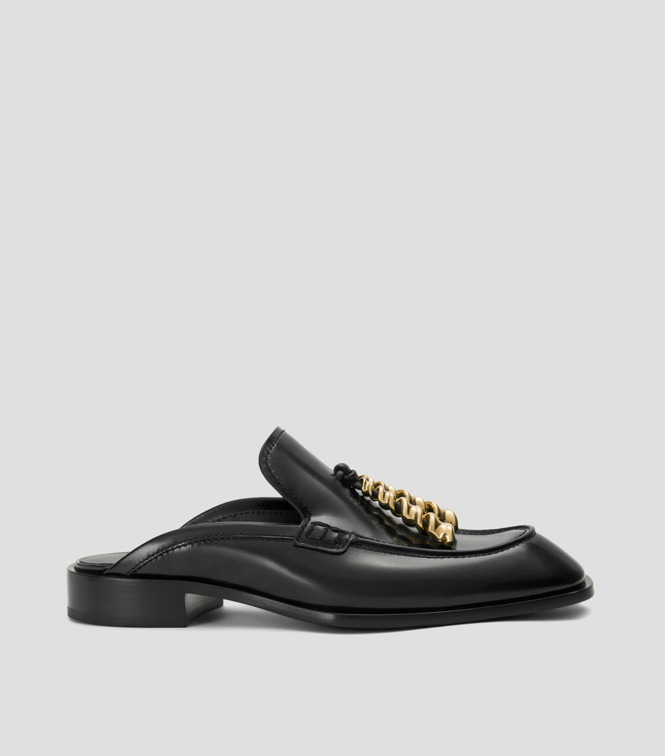 Mule mocasín Edge en piel de ternera cepillada Mujer