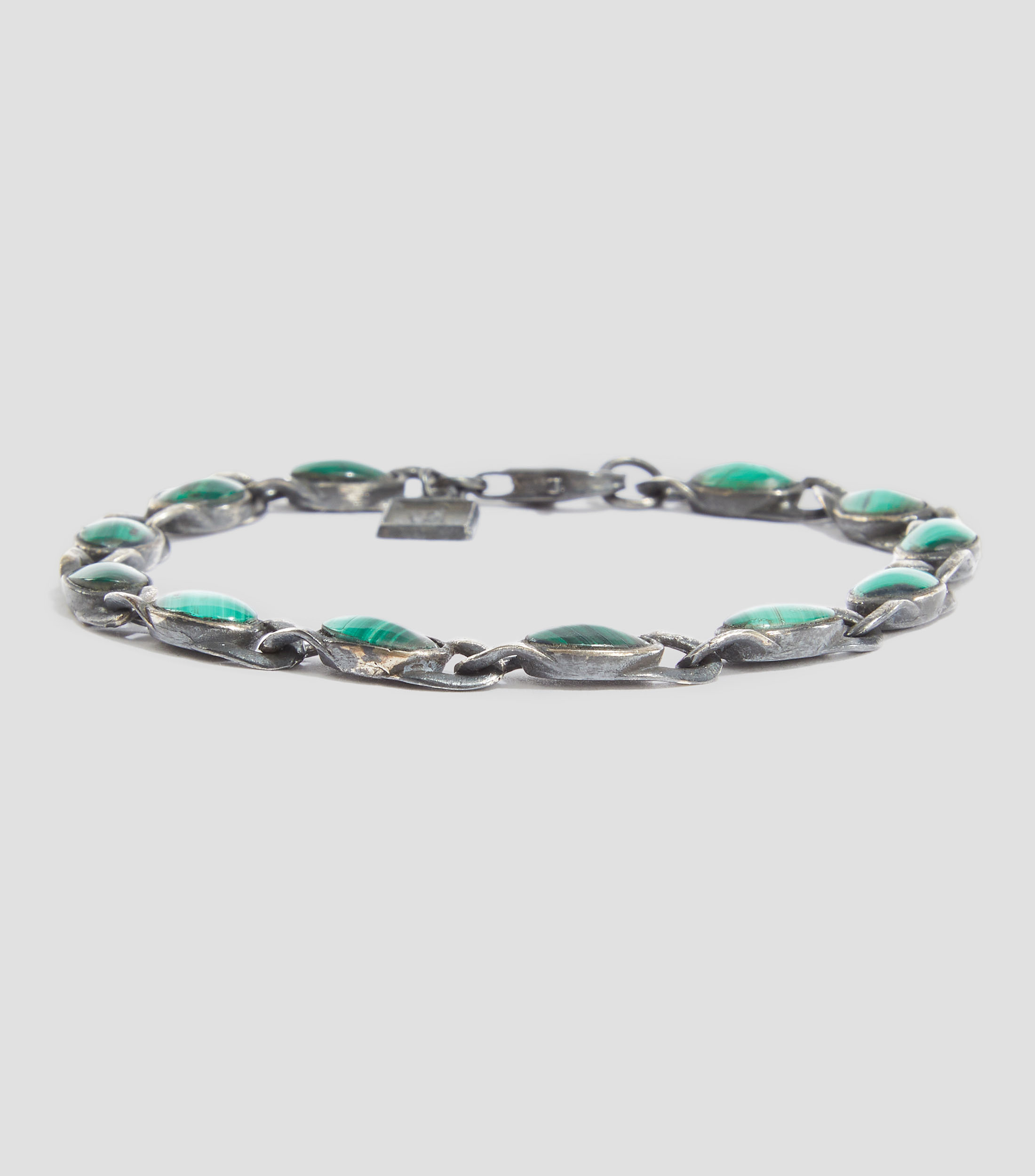 Brazalete en plata .925 Hombre