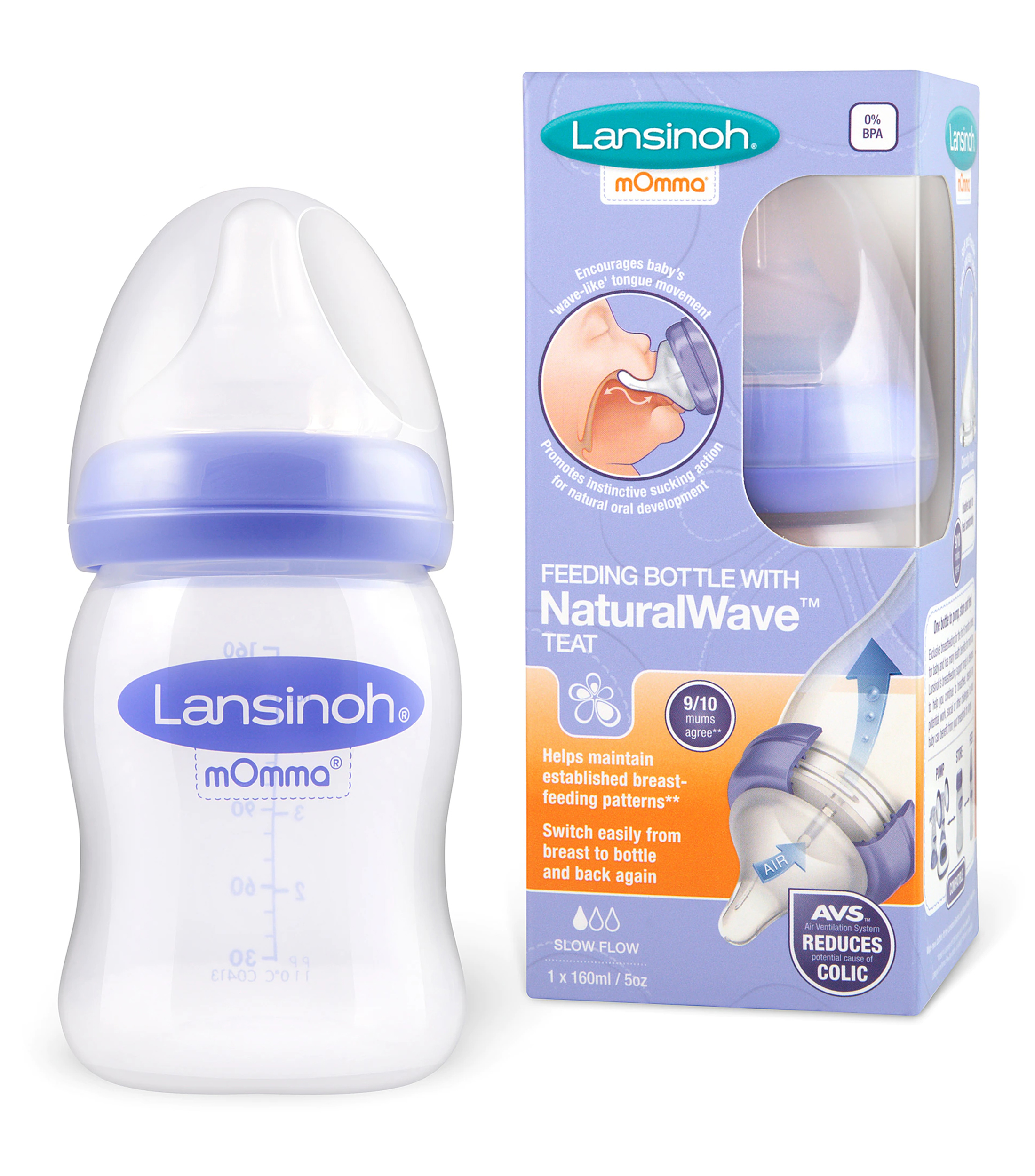 Biberon de 160 ml