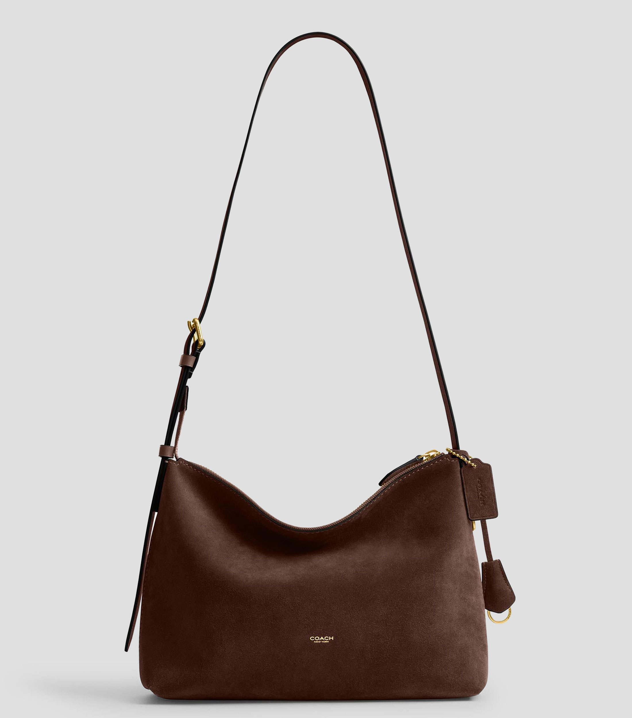 Bolsa Crossbody en suede fantasía Mujer