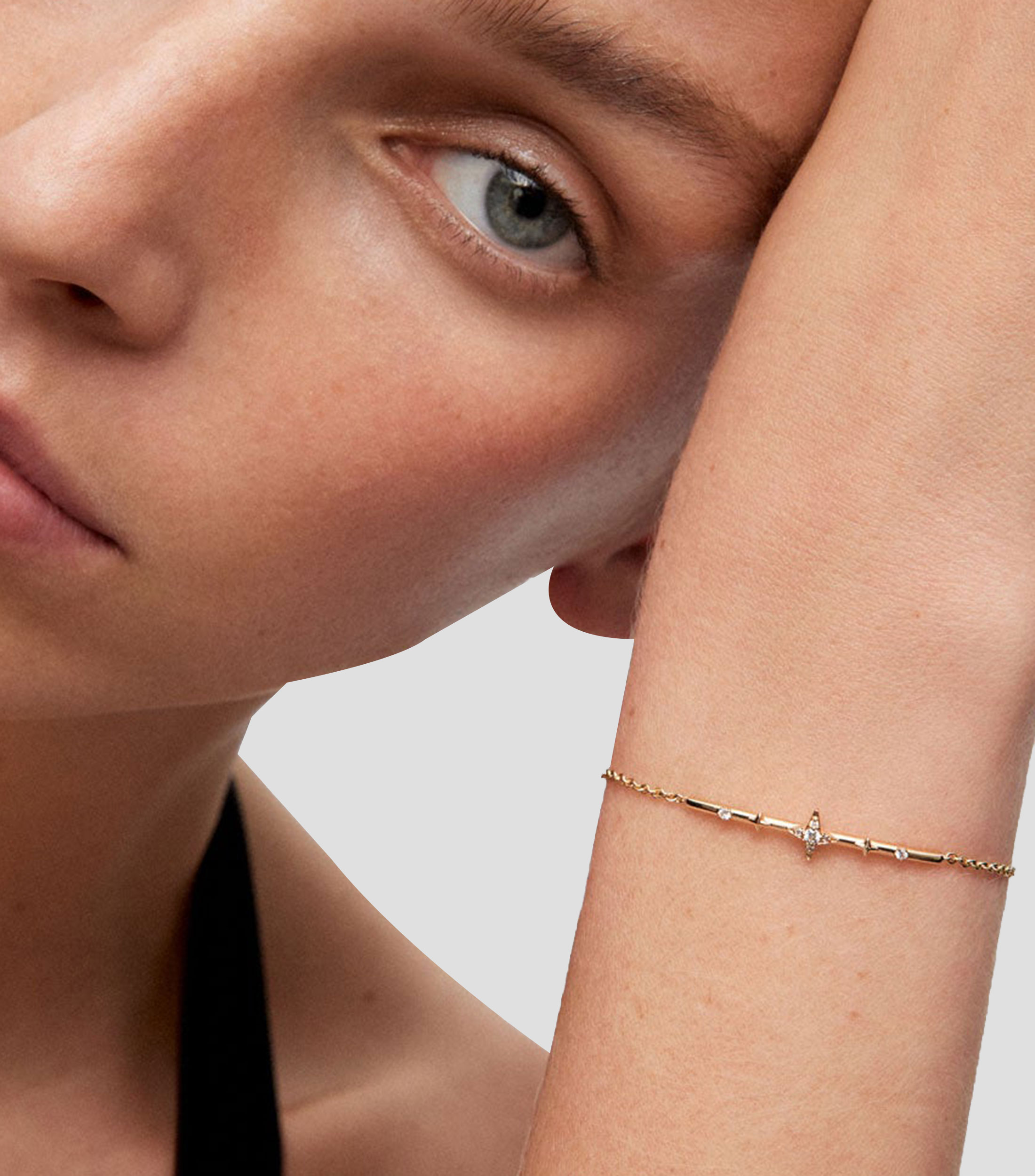 Pulsera en Oro de 18 Kilates con diamantes Orion Mujer