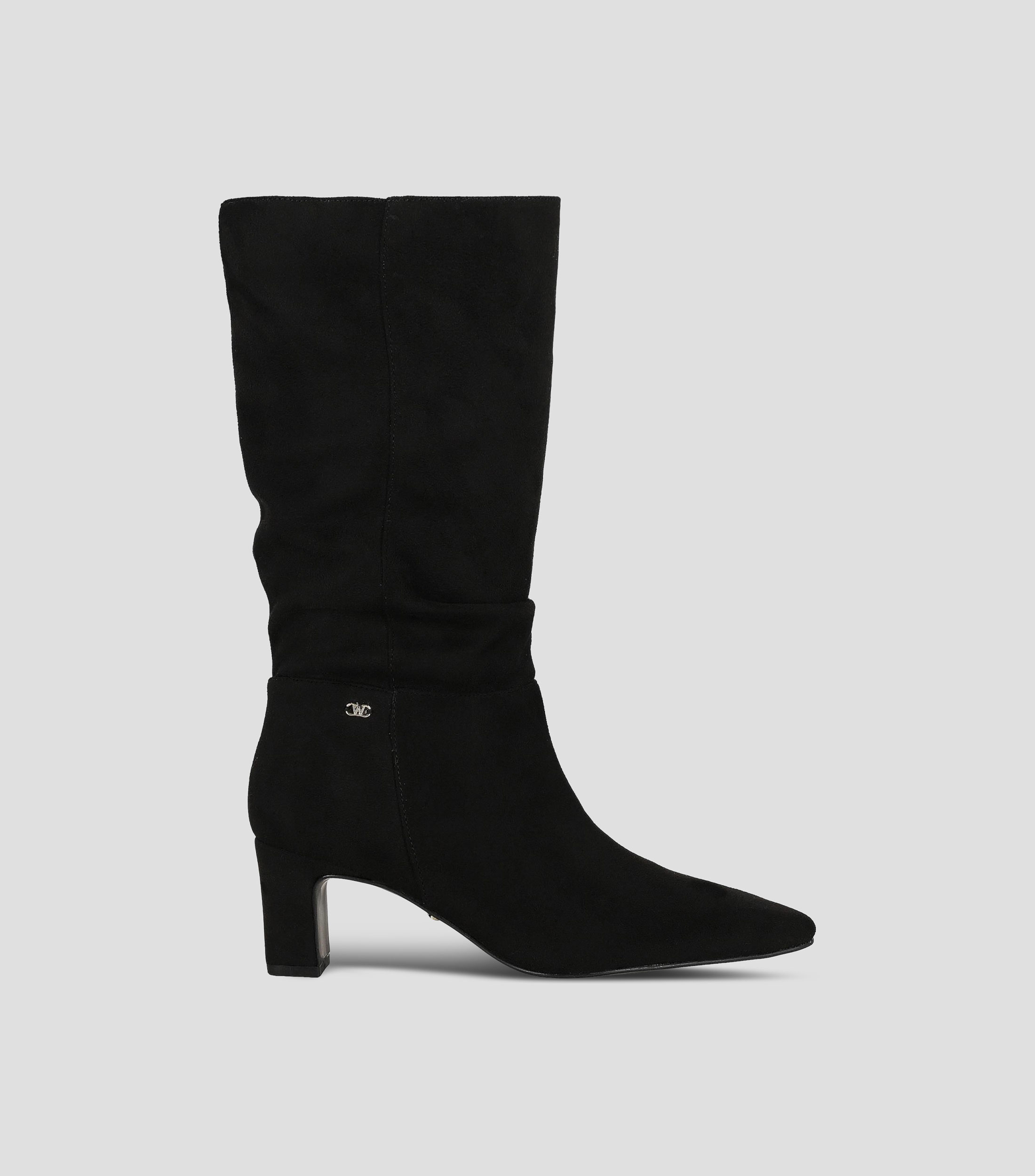 Botas con tacón medio cuadrado Mujer