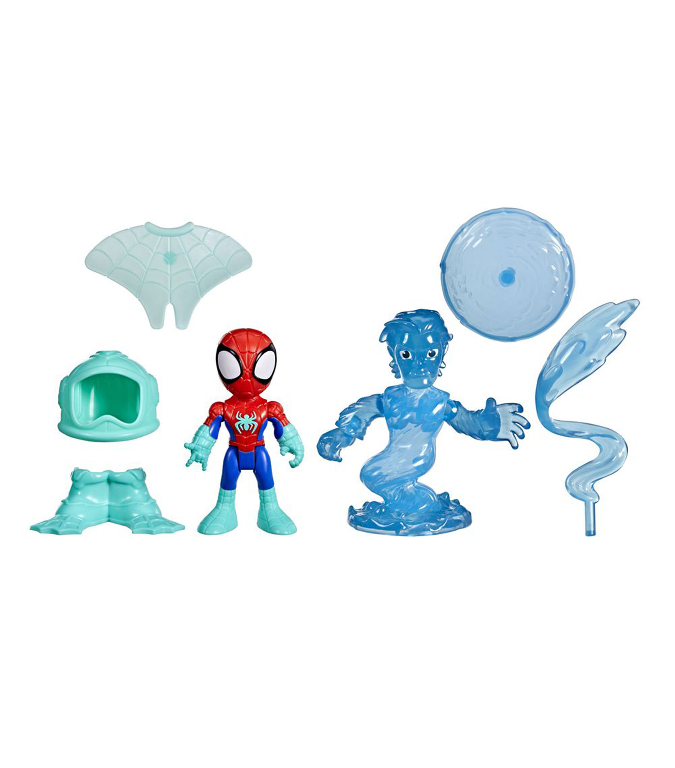 Set de Figuras de Accion Marvel Spidey and His Amazing Friends - WaterWebs Spidey y Hydro-Man