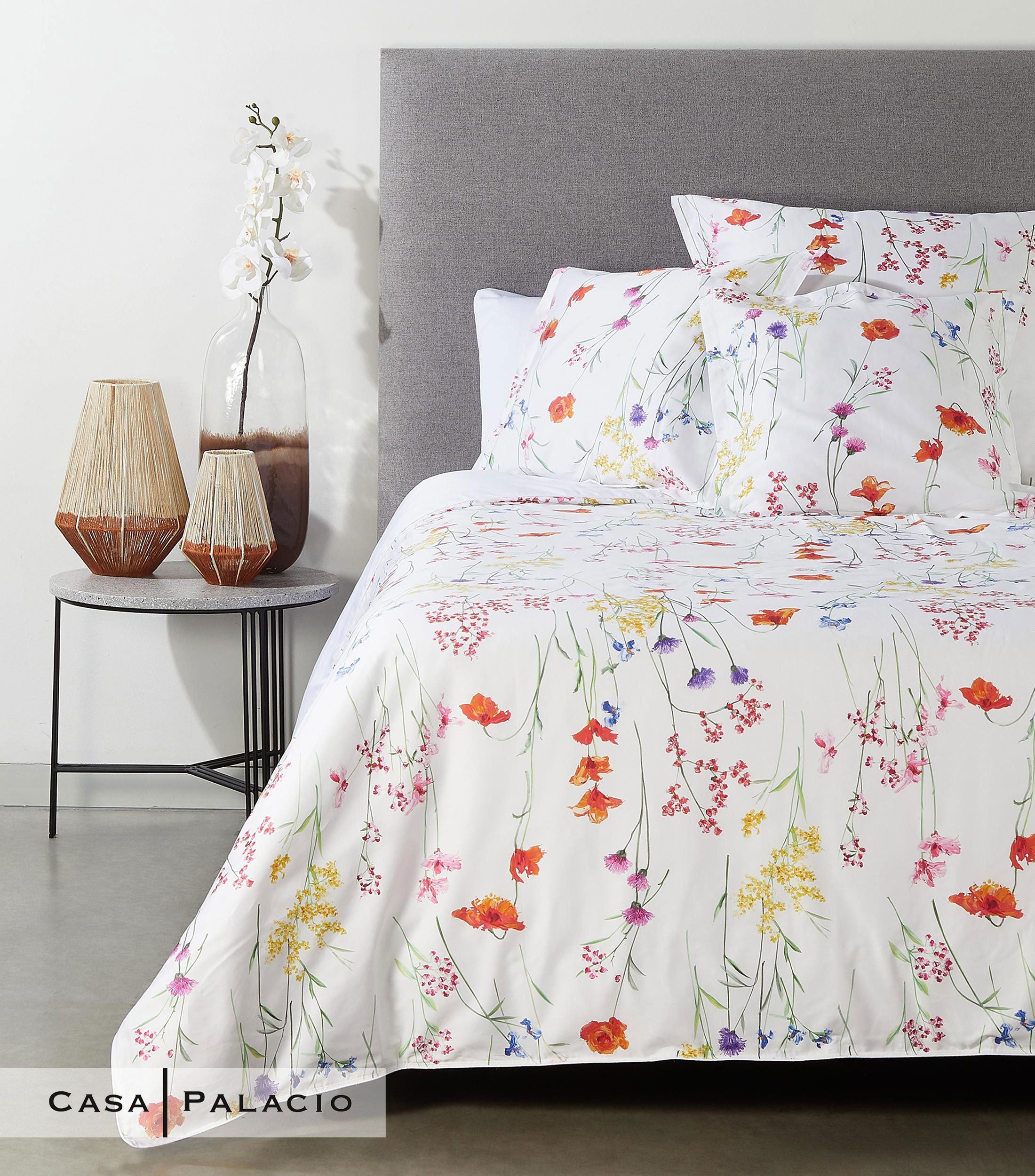 Juego de Funda para Duvet King Size de algodon Blanco