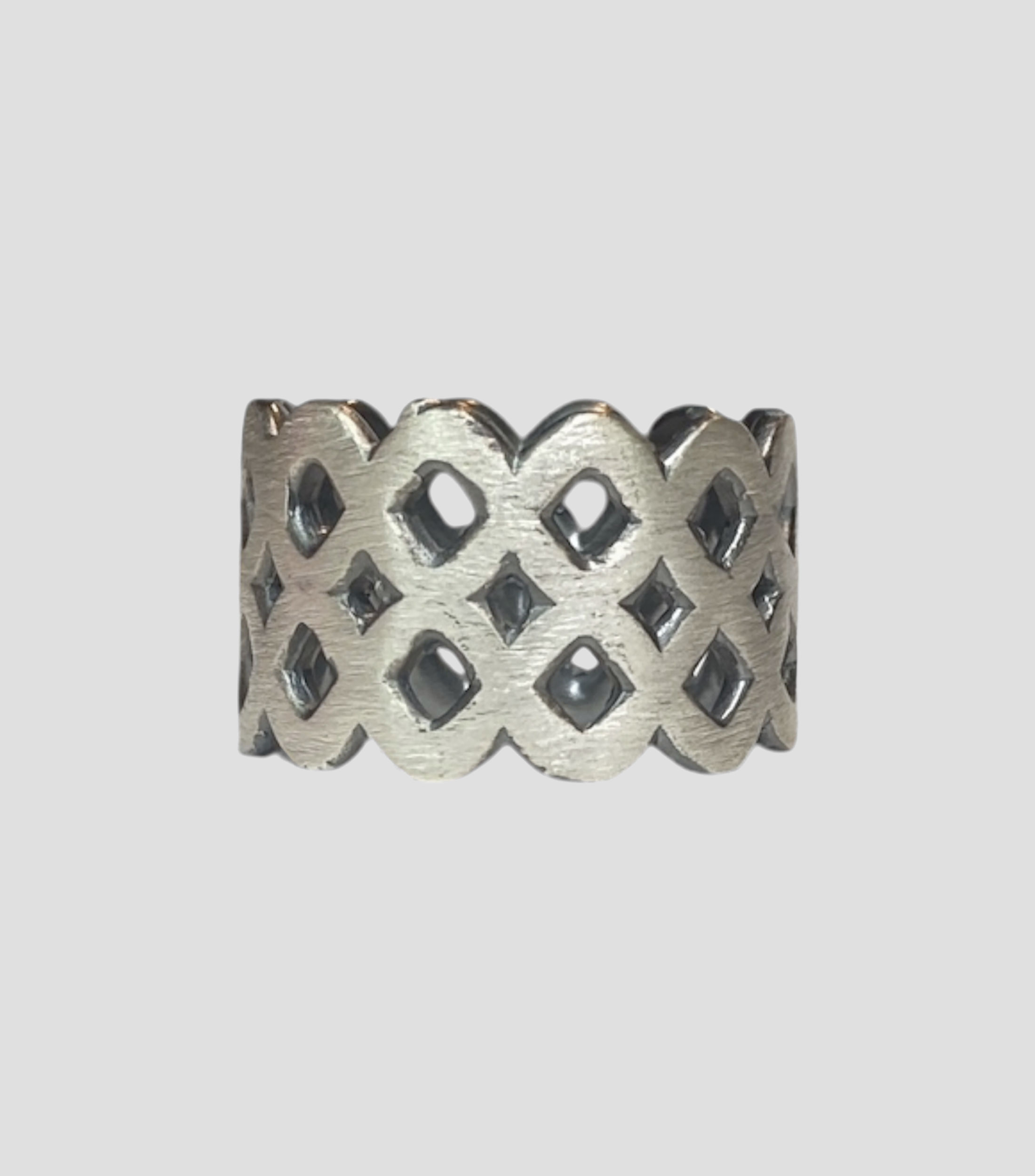 Anillo en plata .925 Lattice Hombre