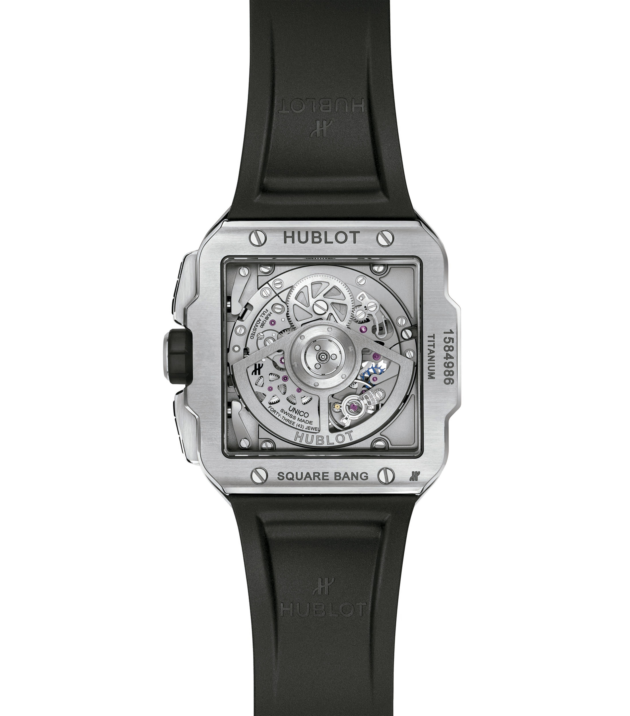 Reloj para Hombre Spirit of Big Bang Casual Negro, Plateado