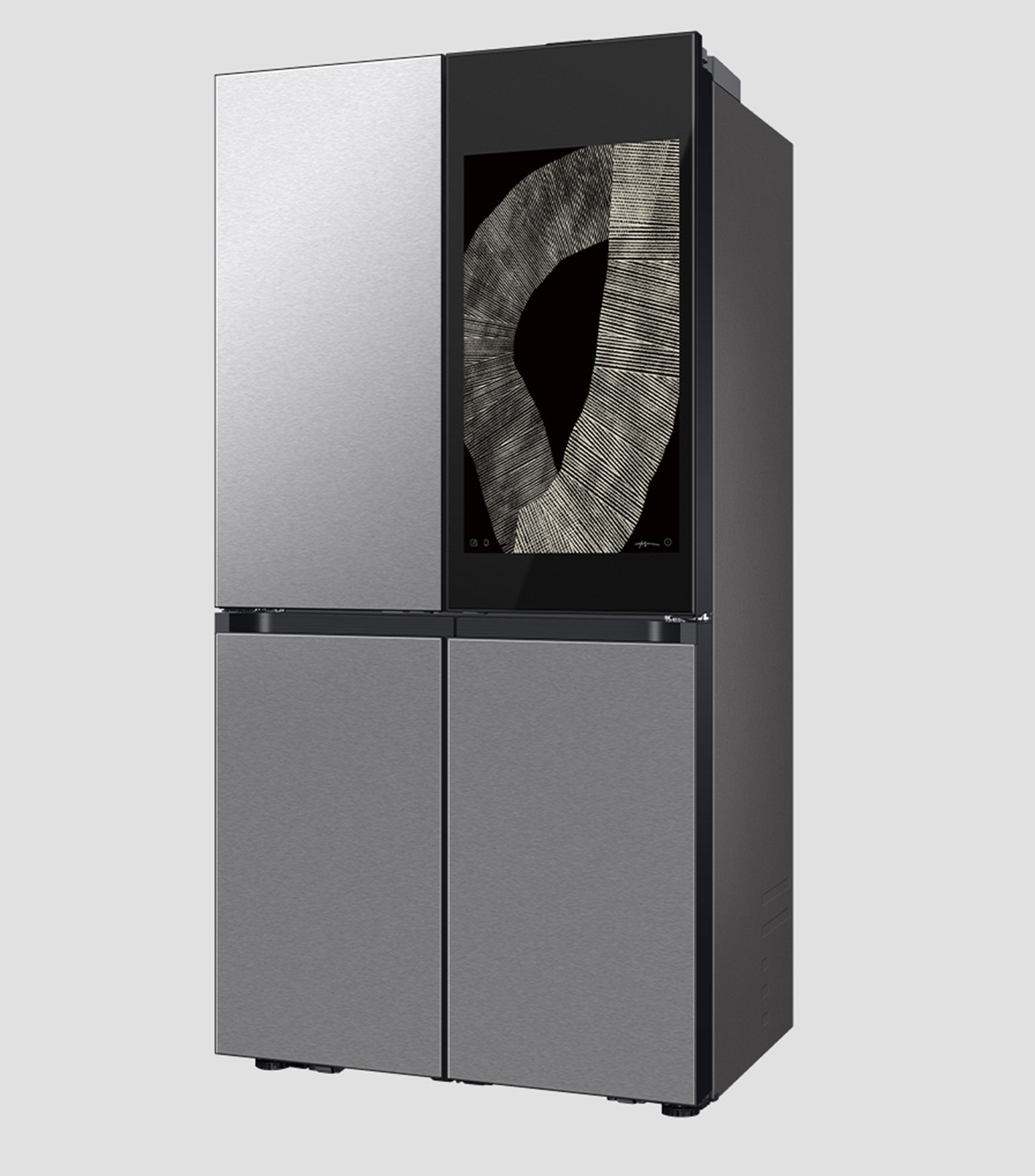 Refrigerador French Door 23 p3 Family Hub RF23DB9950QDEM Acero