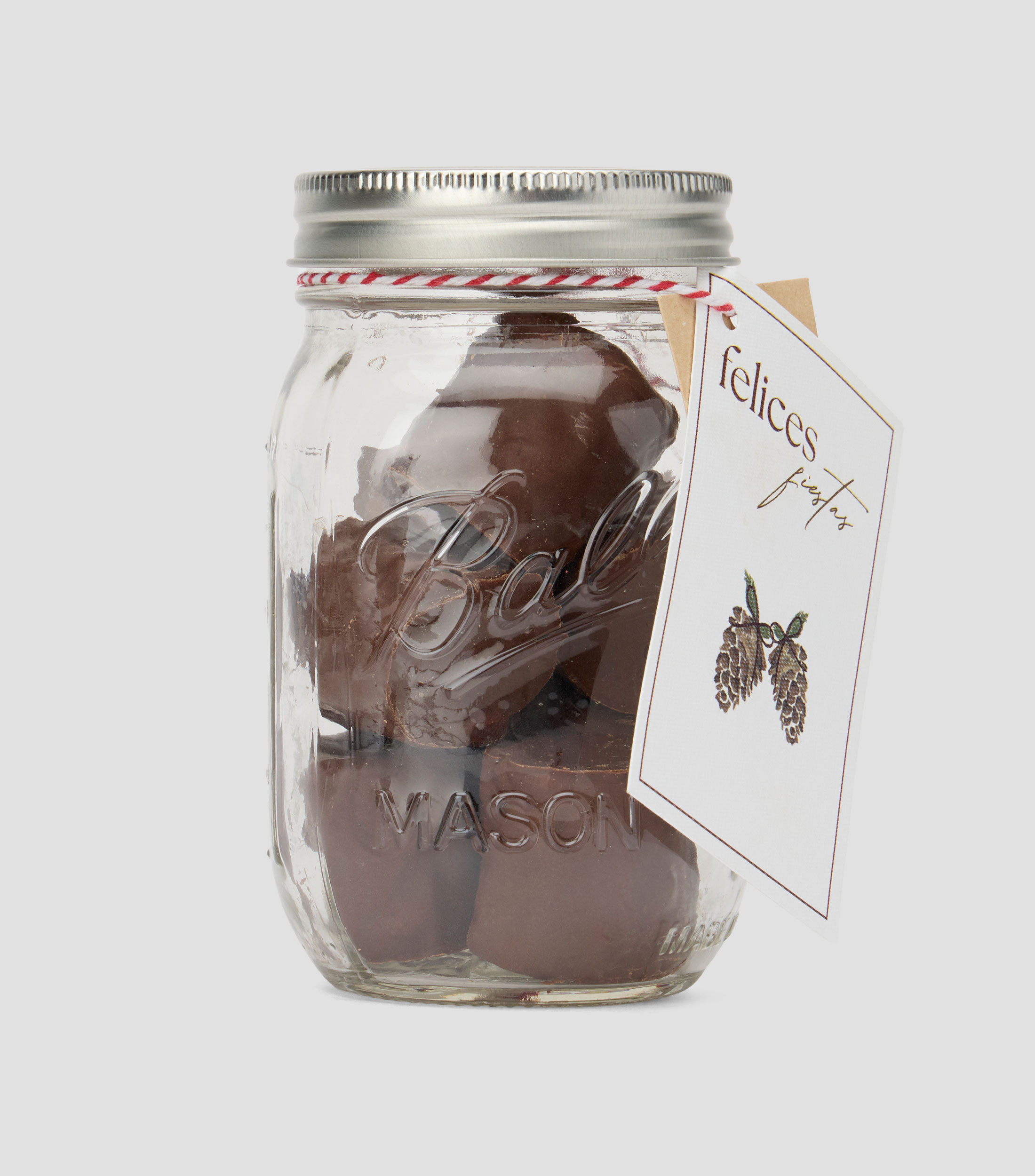 Bombones con chocolate, 100 g