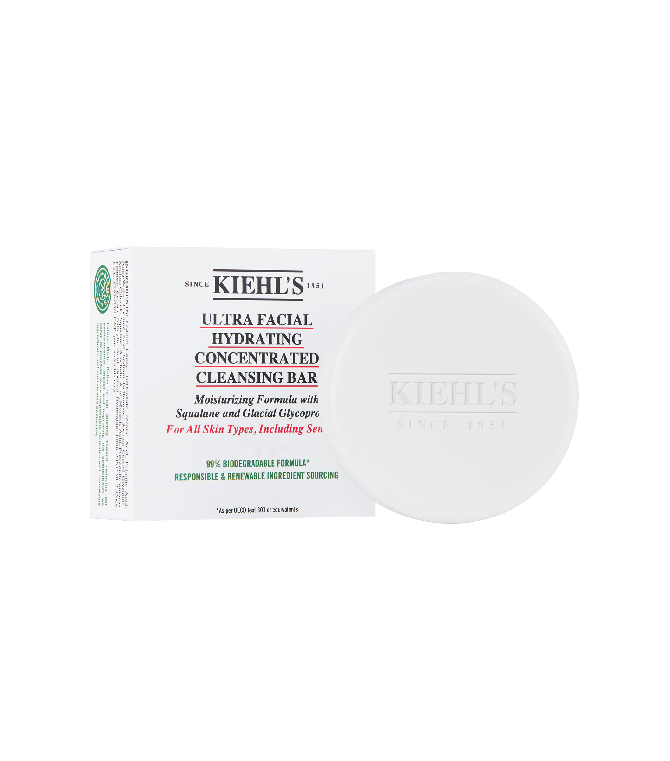 Barra para rostro limpiadora Ultra Facial Hydrating, 100 g