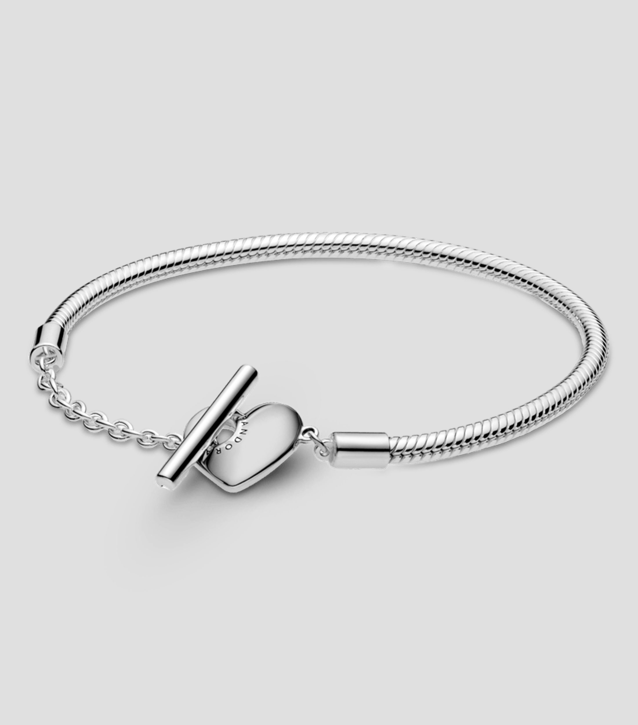 Brazalete en Plata .925 Corazón Mujer