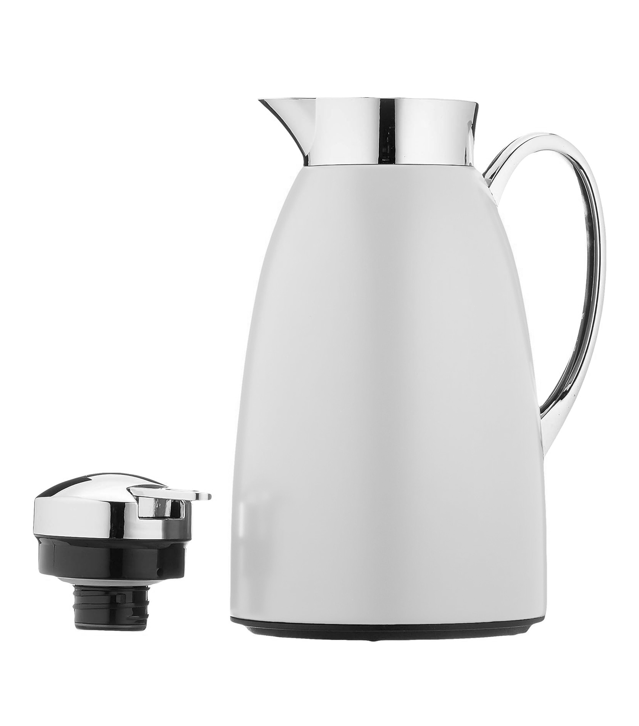 Jarra Para Cafe De Acero Blanco