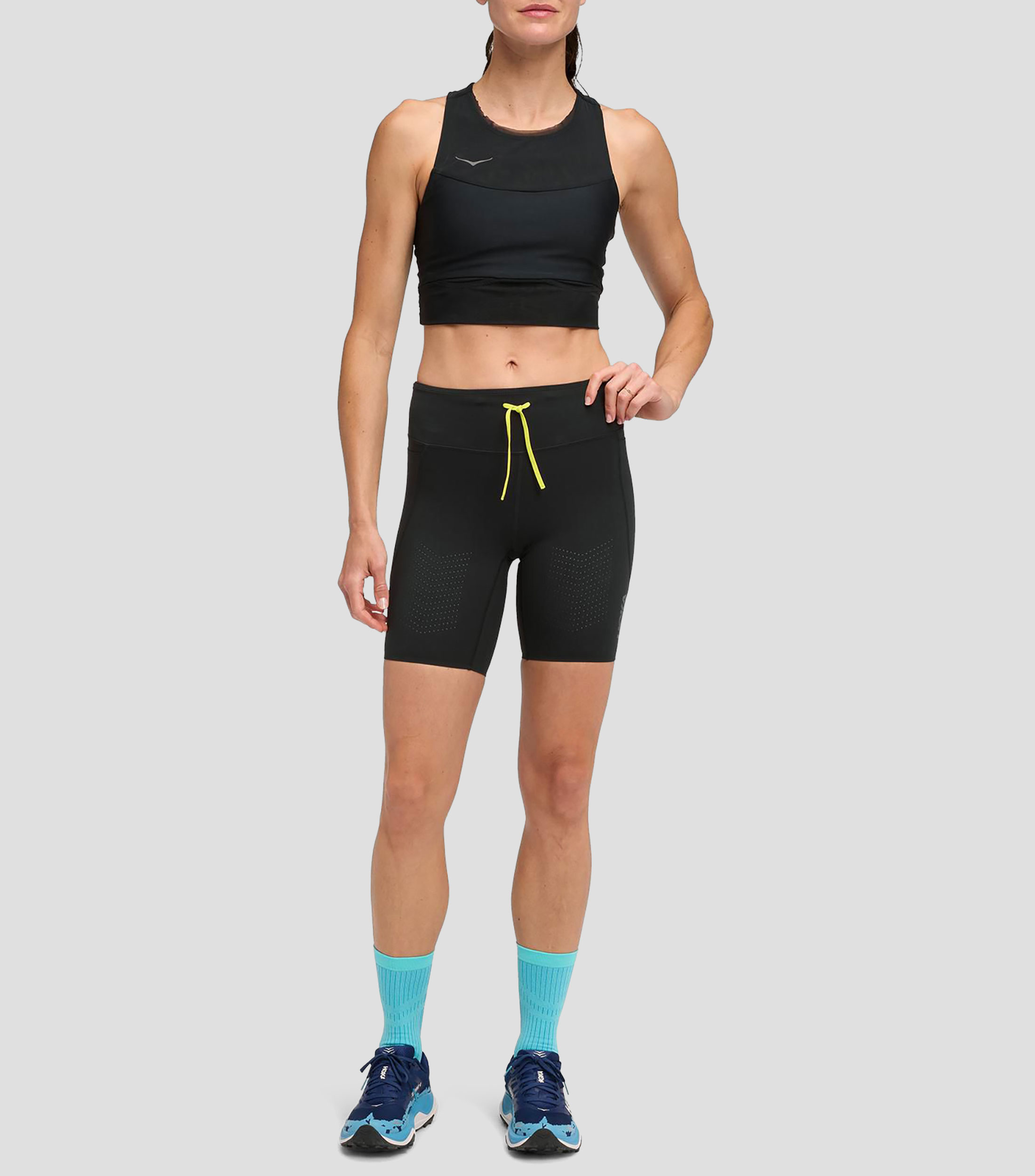 Short para correr liso Mujer
