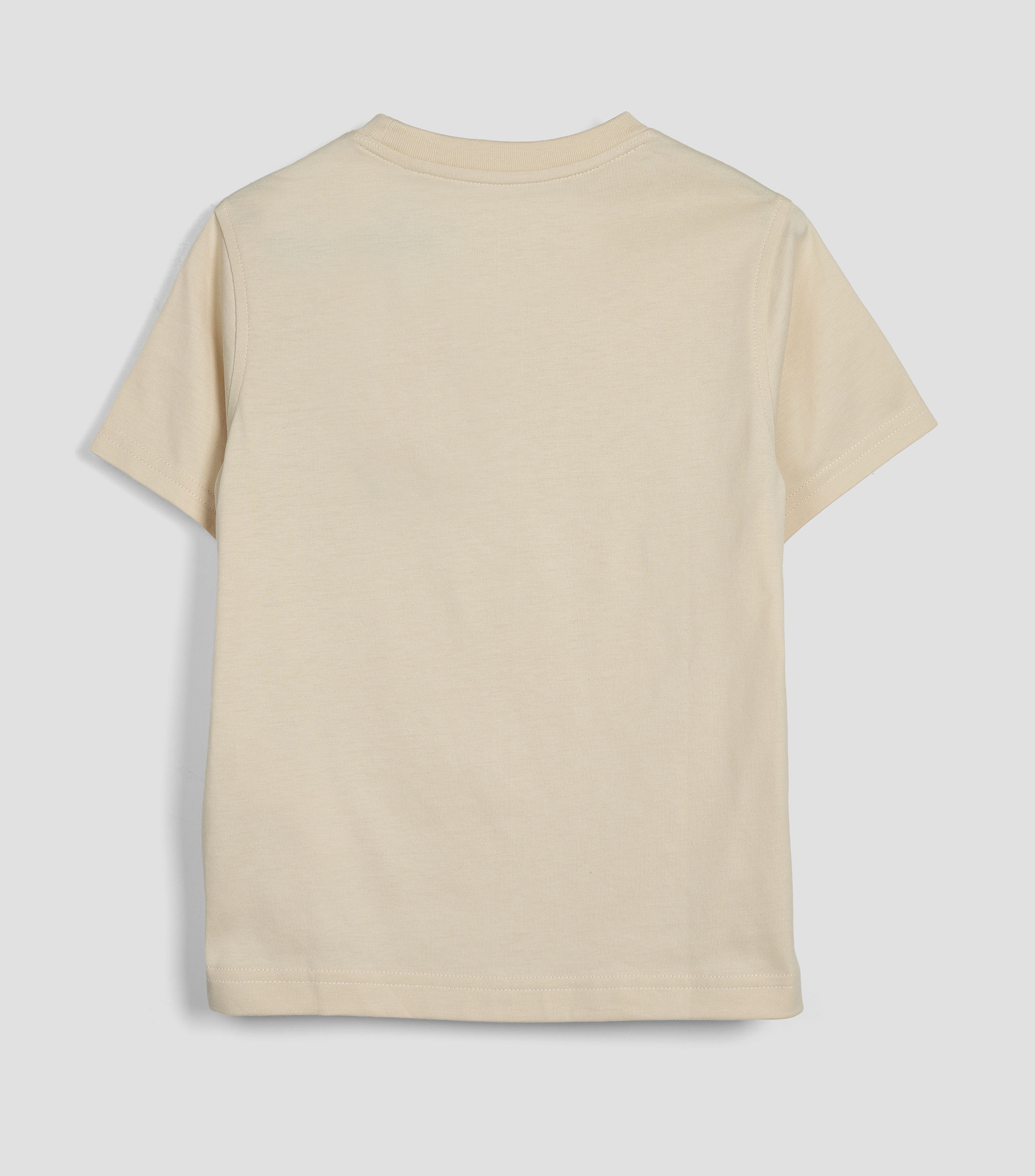 Playera cuello redondo manga corta con estampado Niño