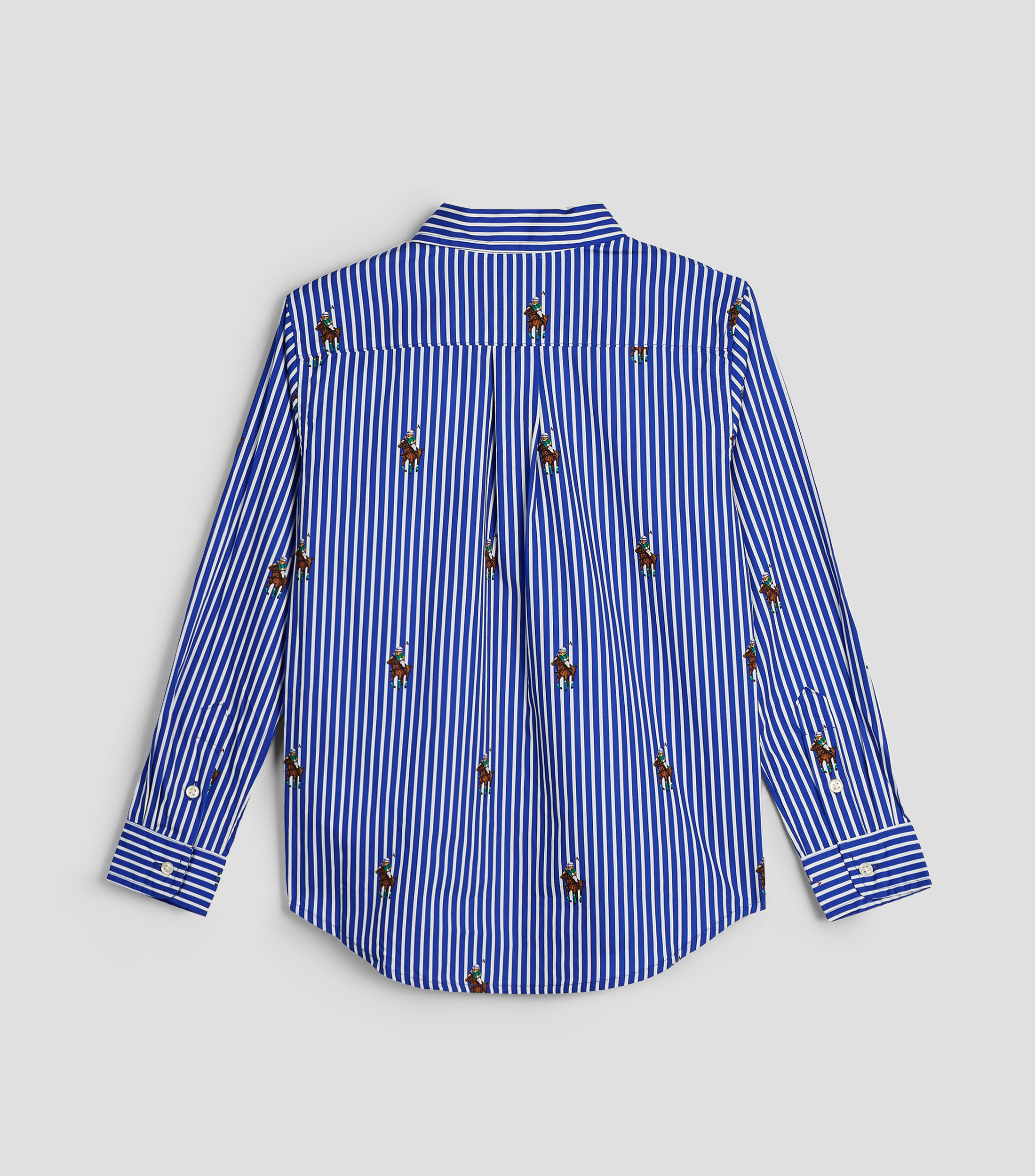 Camisa con rayas manga larga Niño