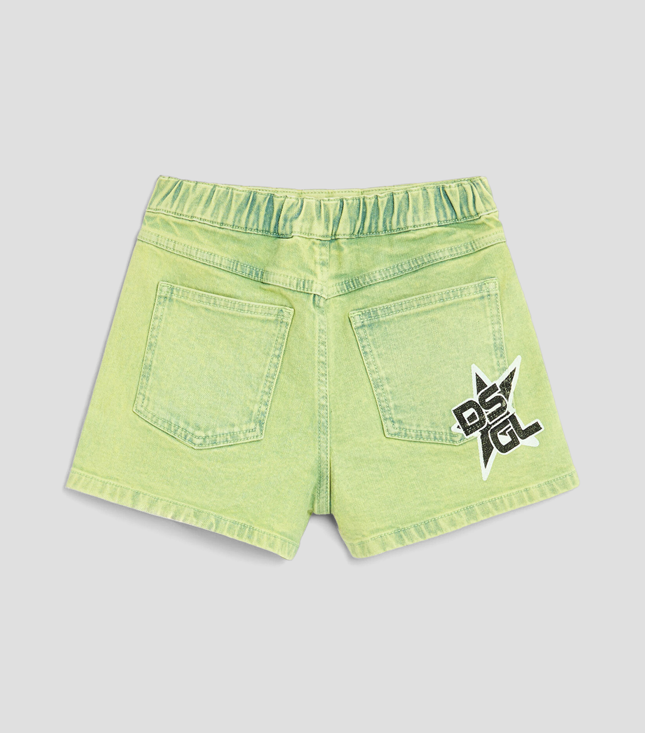 Skort de mezclilla lisa Niña