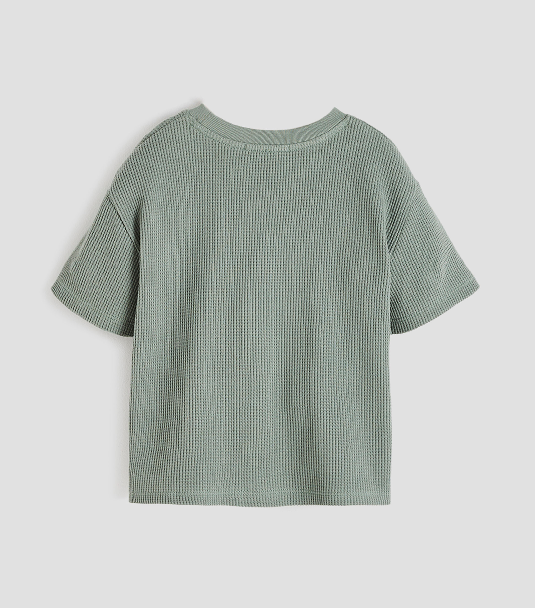 Playera cuello redondo manga corta microdiseño Bebé