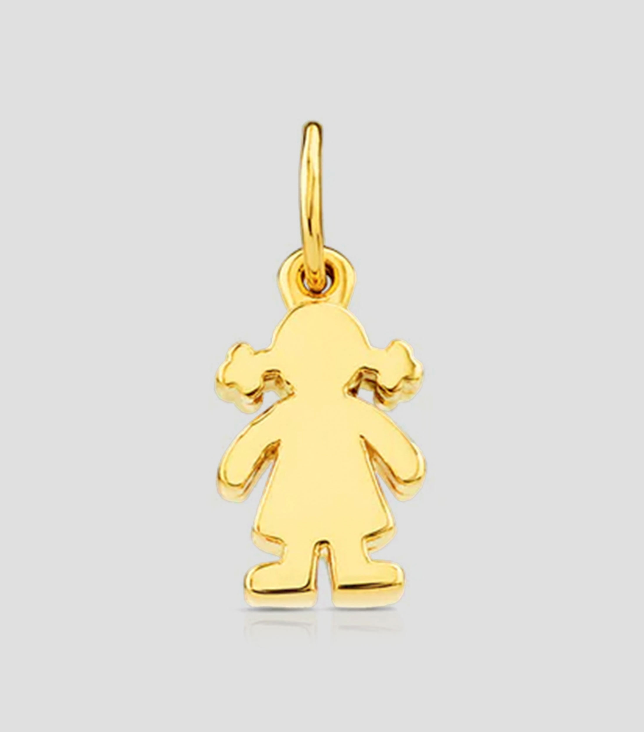 Dije Nina en oro amarillo 18 Kilates Sweet Dolls Mujer
