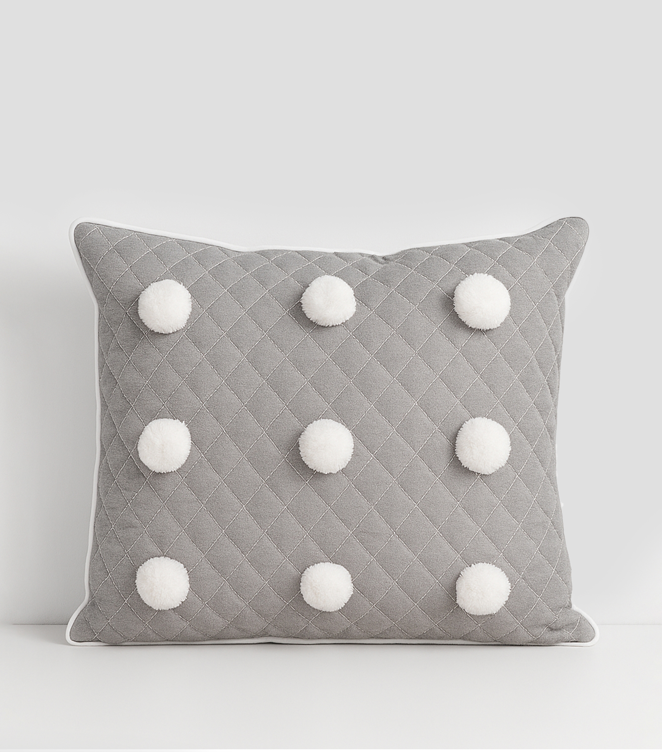 Cojín Decorativo Gris