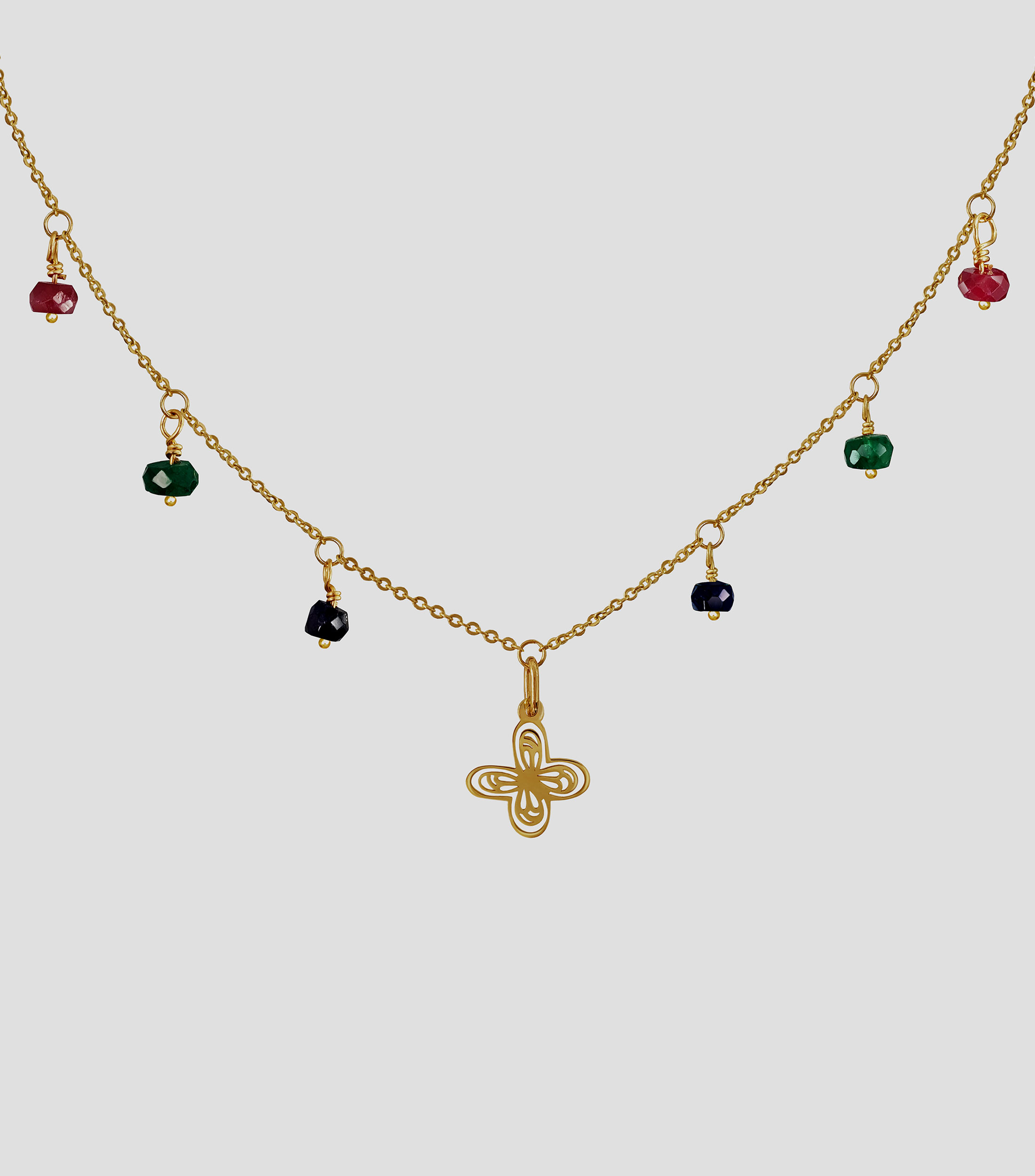 Collar en Oro de 14 Kilates Mujer