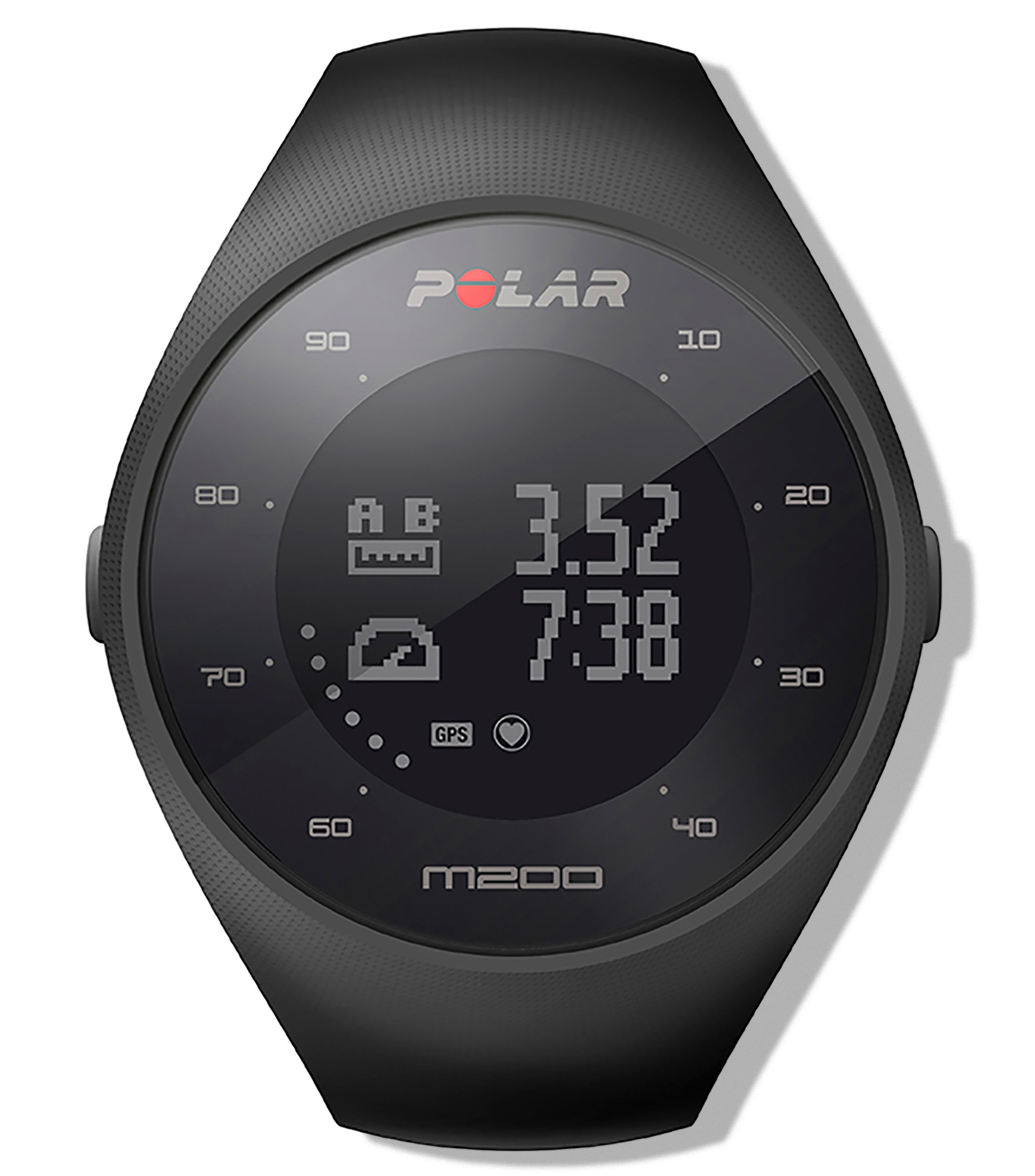 Polar Smartwatch Deportivo M200 Negro Entrenamiento Unisex El Palacio