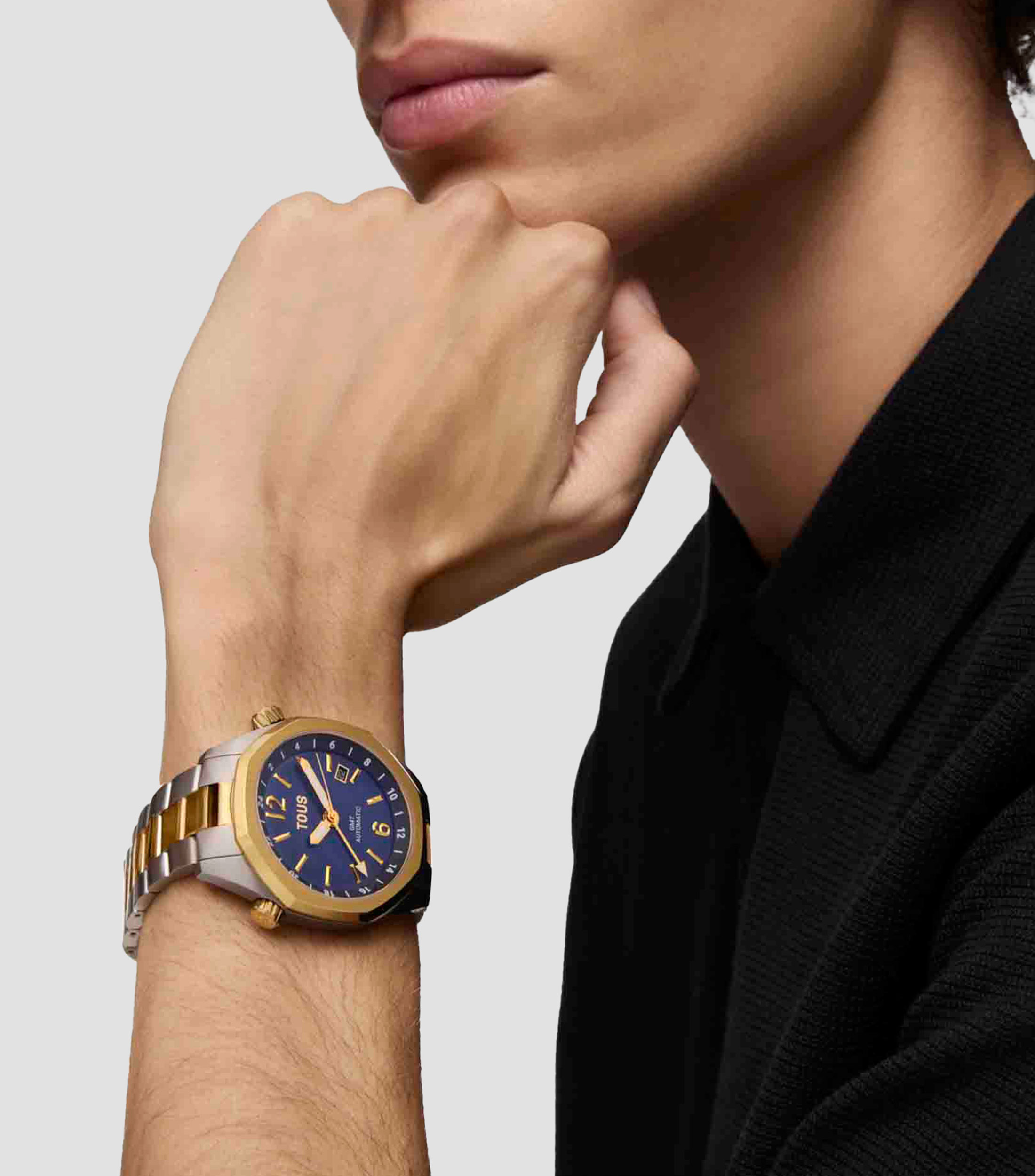Reloj Unisex Now Casual Azul, Dorado