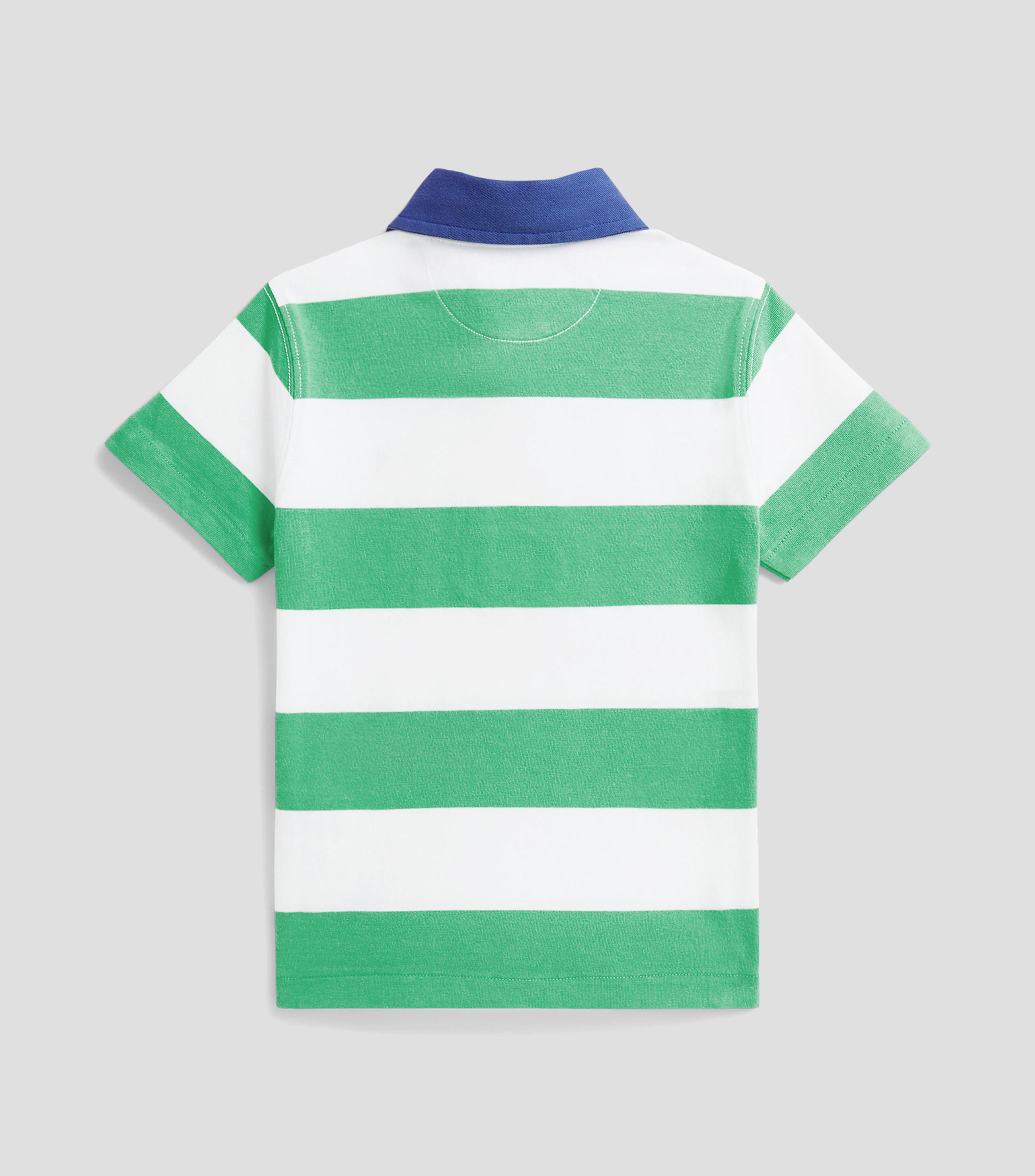 Playera polo manga corta con rayas Niño