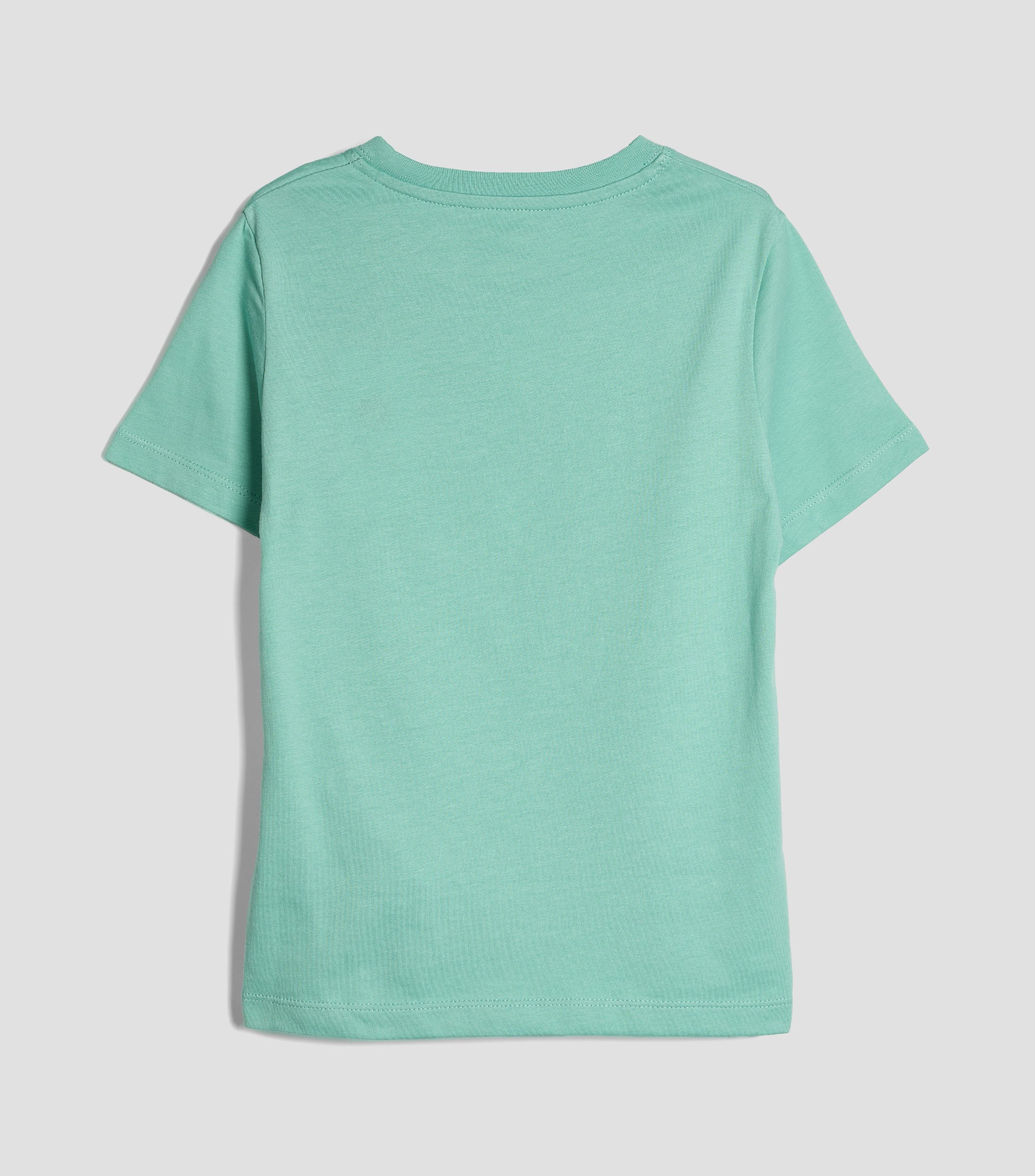 Playera cuello redondo manga corta estampada Niño