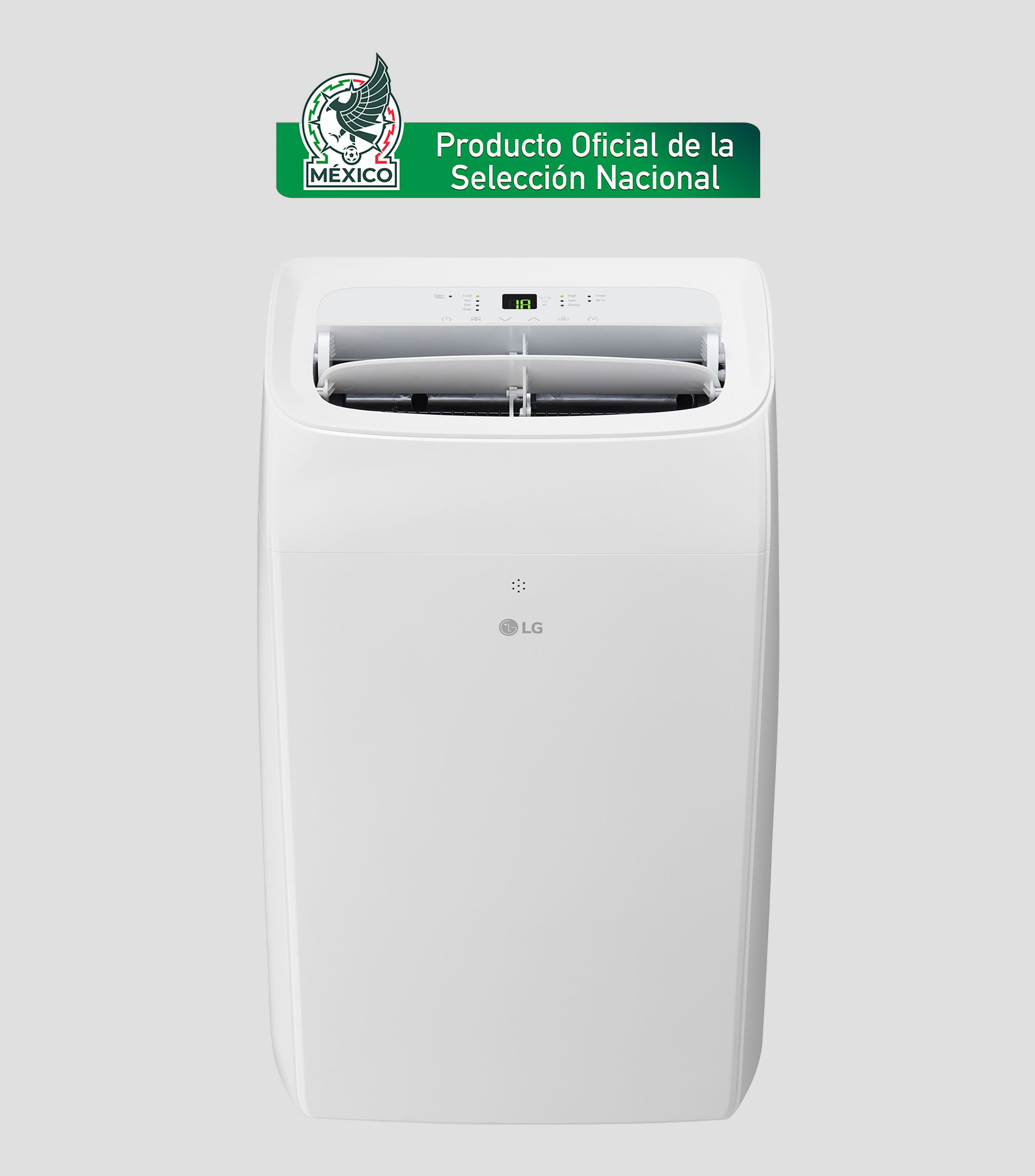 Aire Acondicionado Portátil 4 en 1 1 Tonelada Frío y Calor 110V LP1425WH