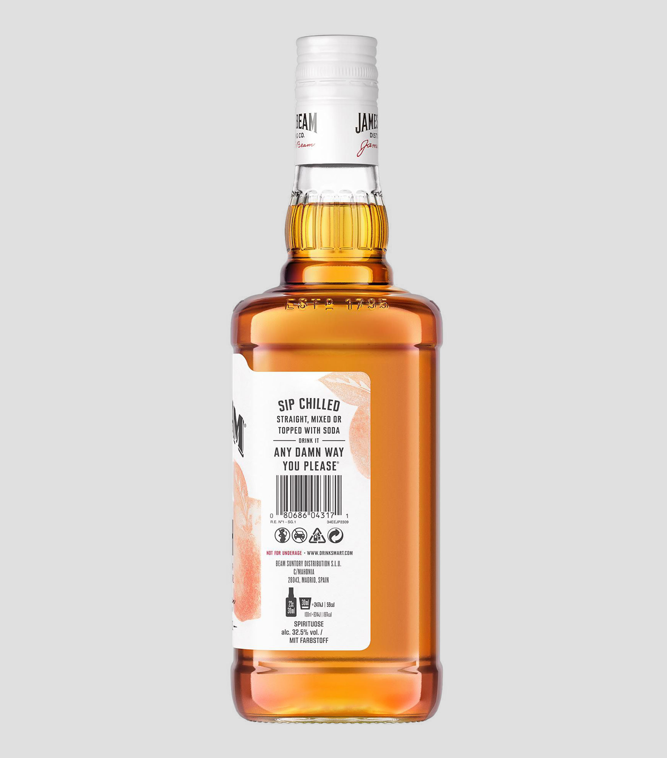 Whisky Peach, 700 ml