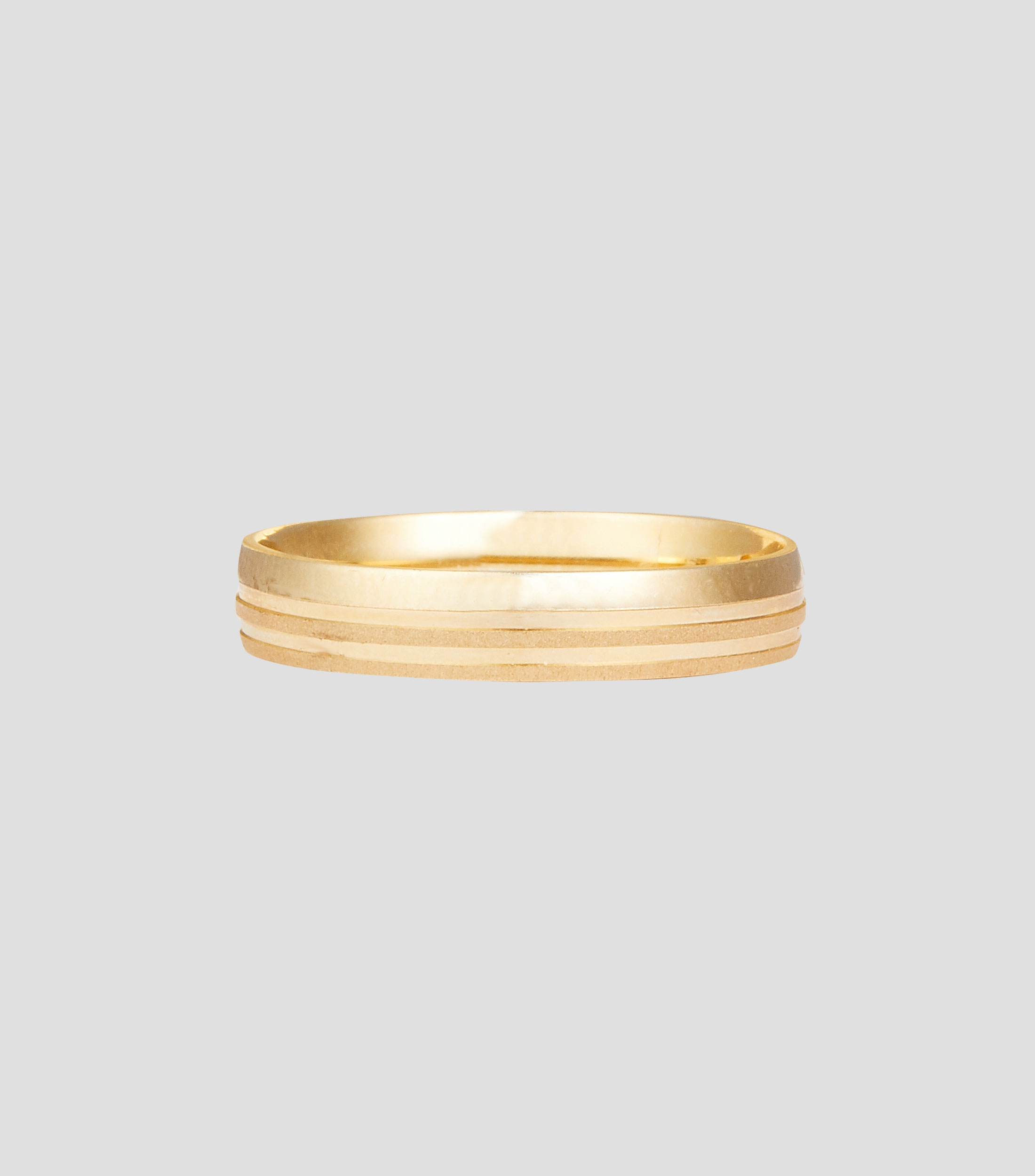 Argolla con Lineas Mujer