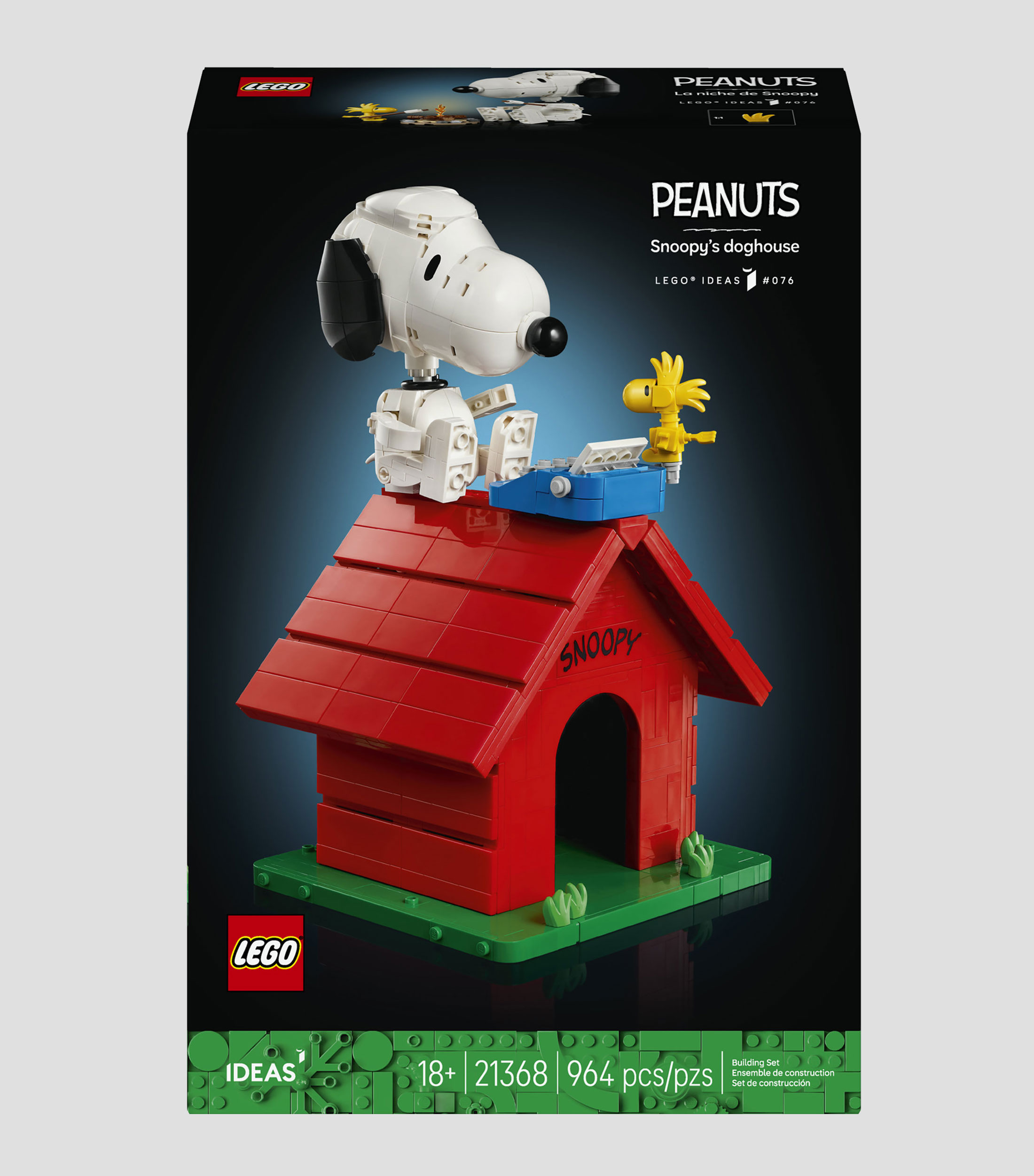 Lego Ideas Peanuts: La Casita de Snoopy 21368