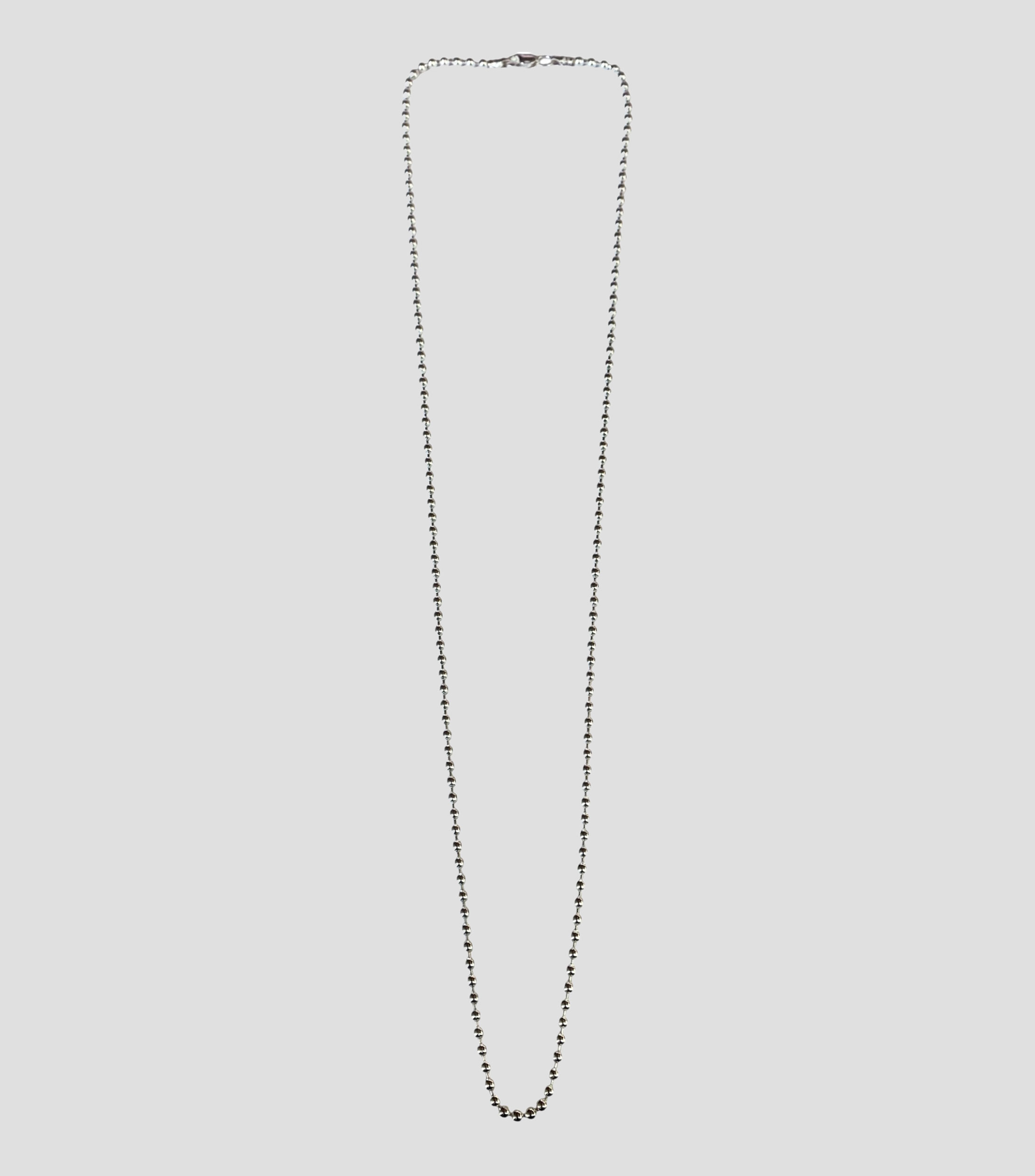 Cadena en plata .925 Ball Chain Pulida Unisex