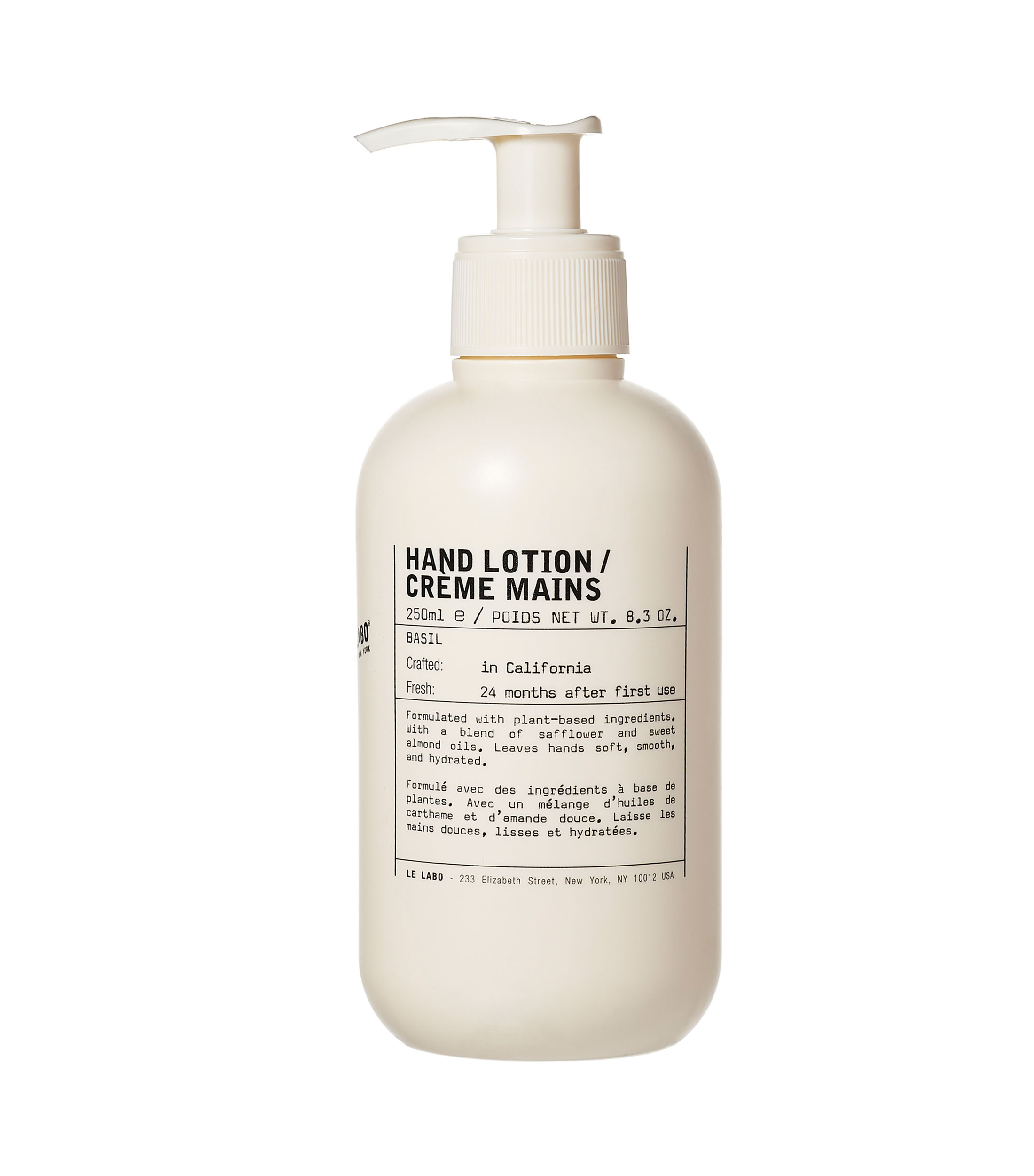 Locion para Manos Basil, 250 ml