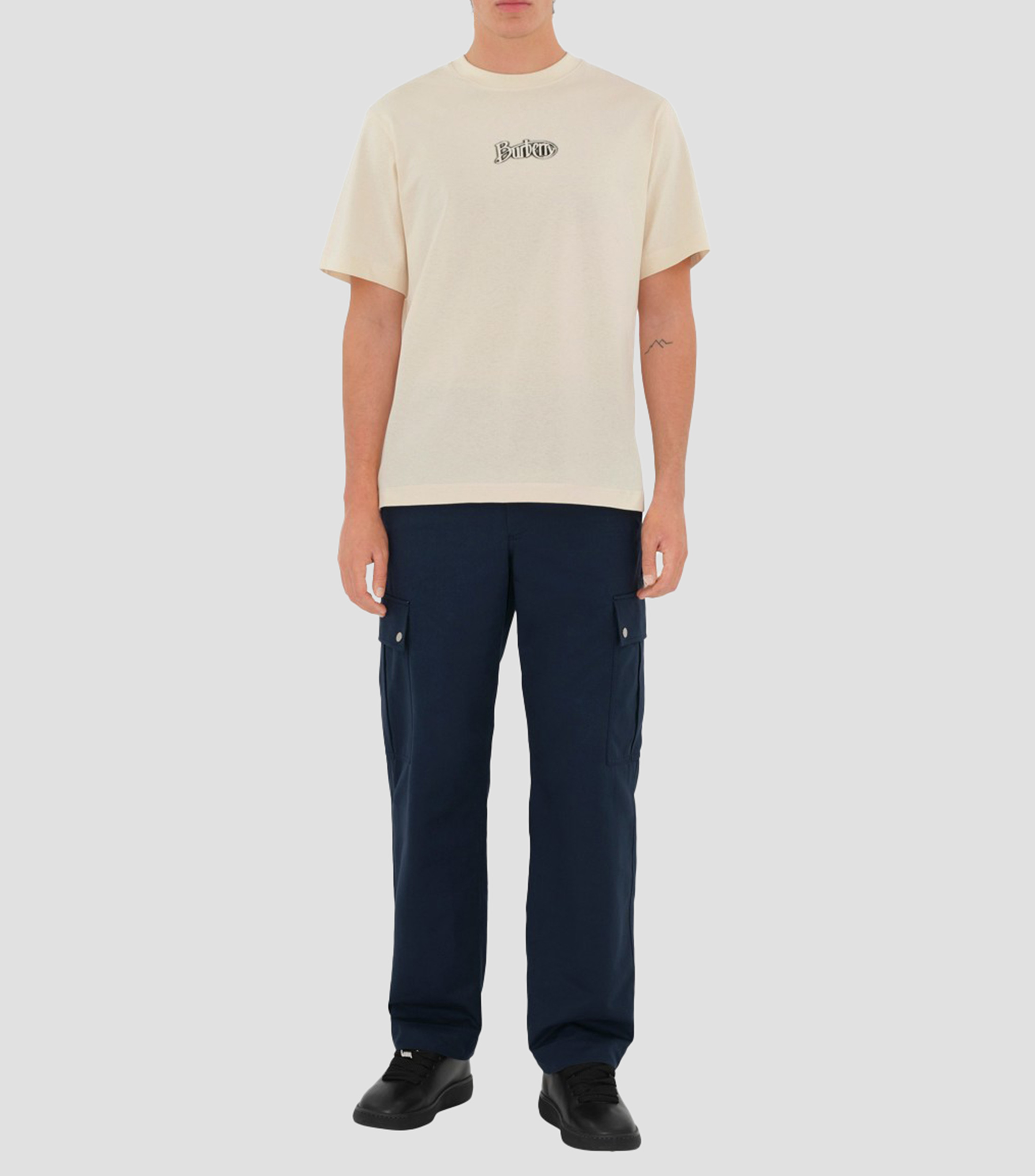 Playera cuello redondo manga corta Hombre
