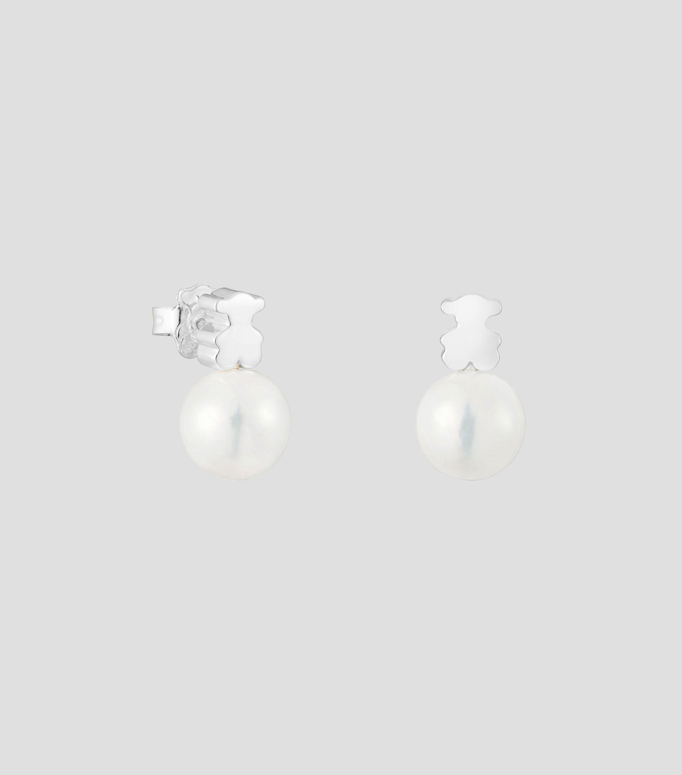 Aretes en plata Sweet Dolls con perlas cultivadas Mujer