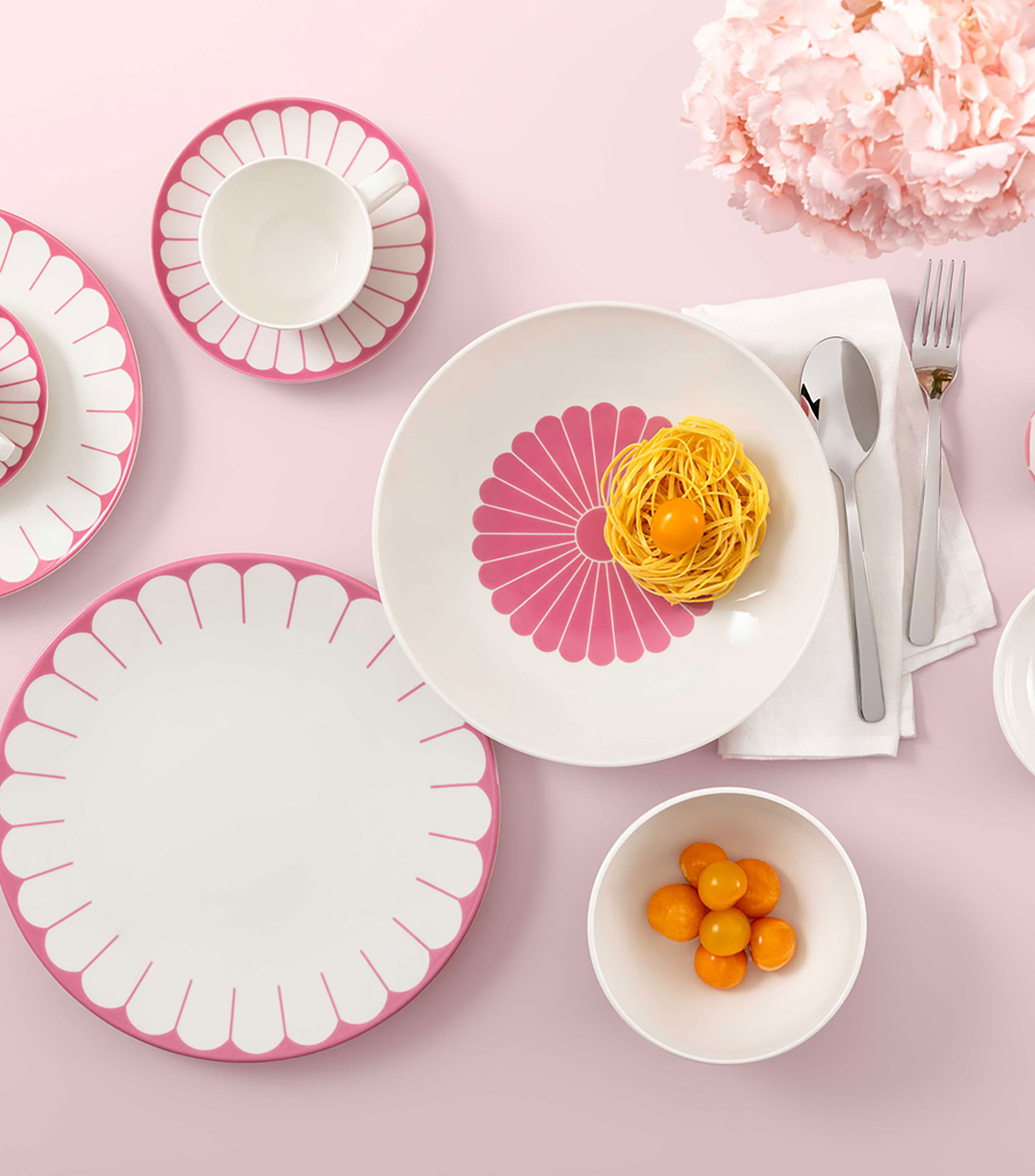 Plato para Taza Fleur Cassis Estampado