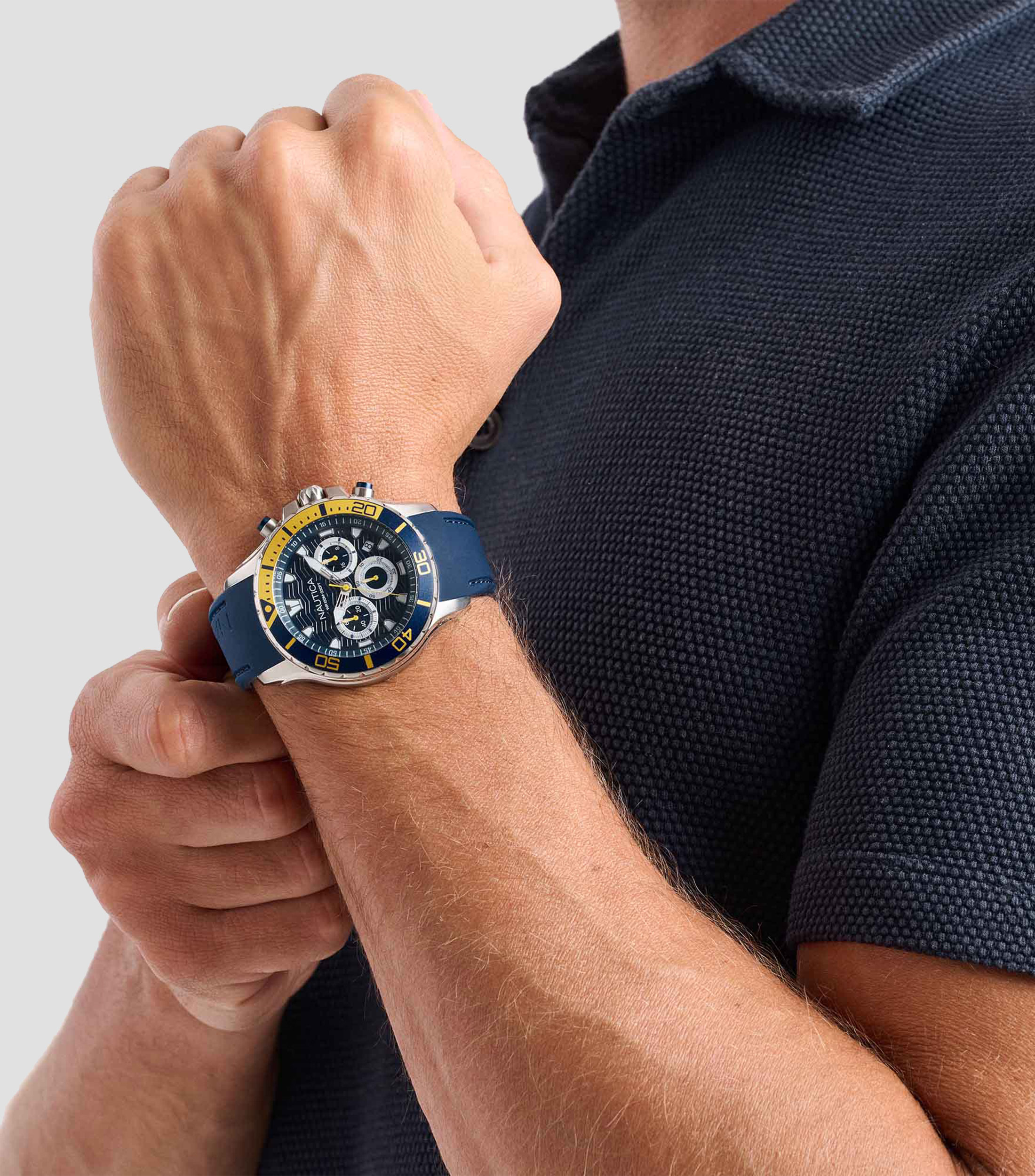 Reloj para Hombre Crono Casual Azul