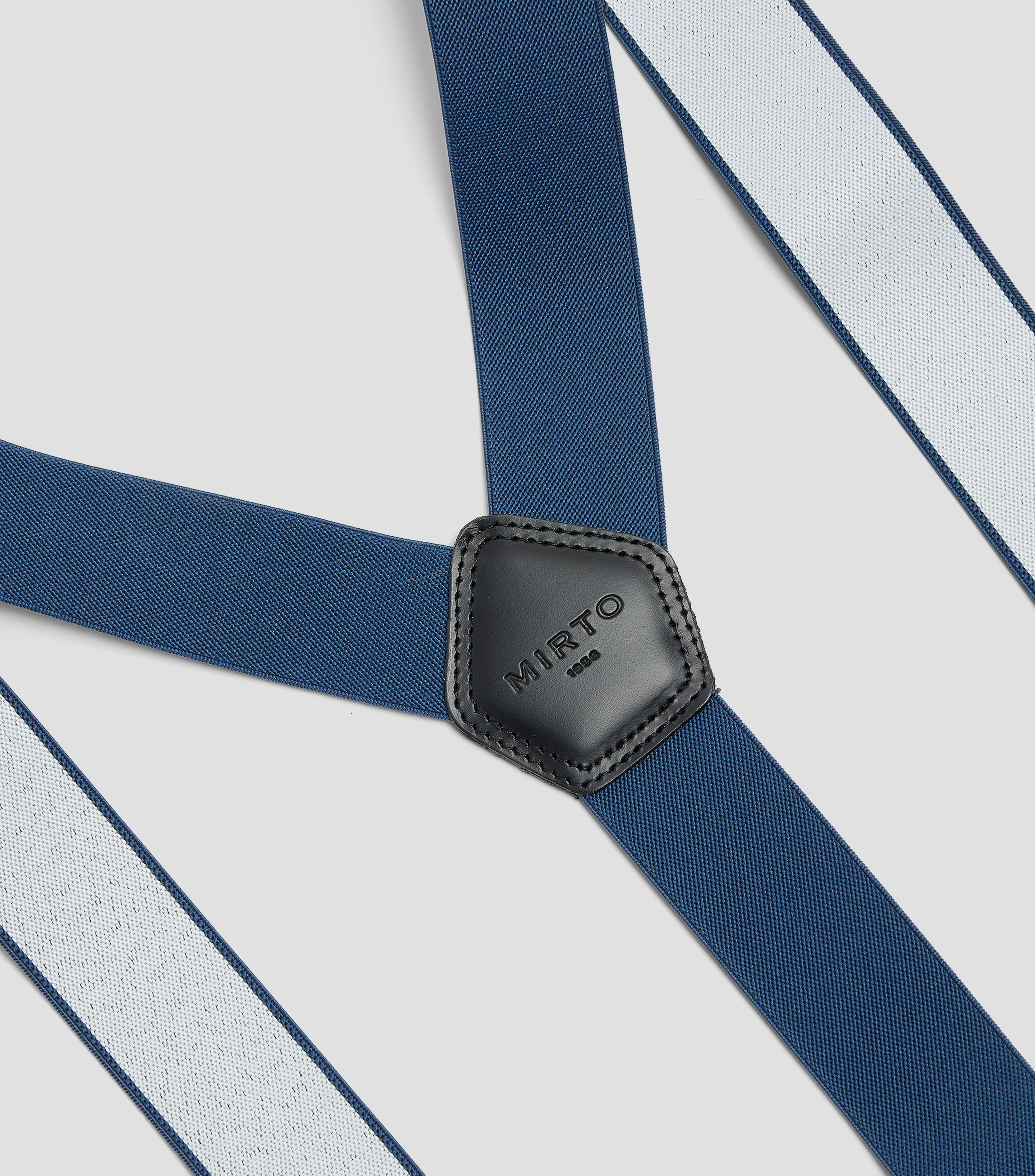 Tirante azul liso Hombre