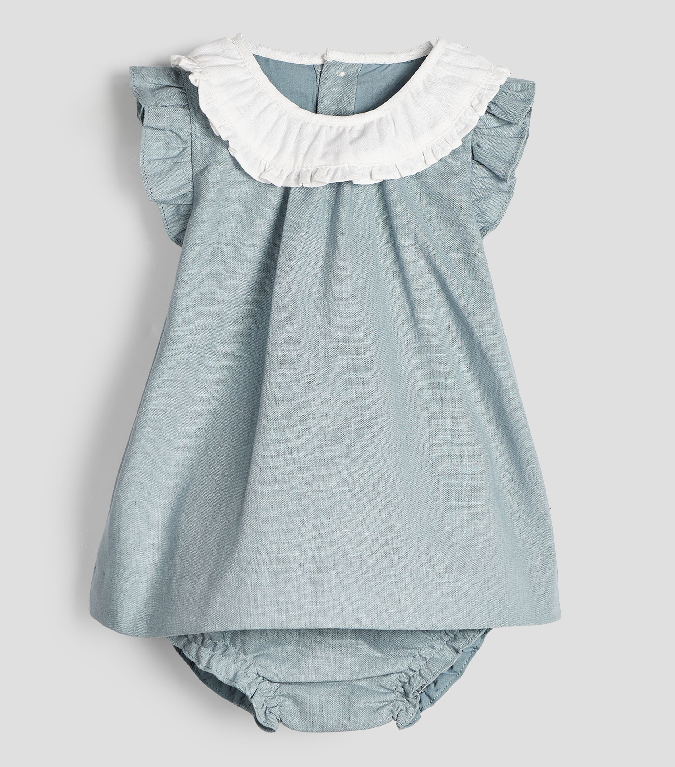 Vestido liso Bebé
