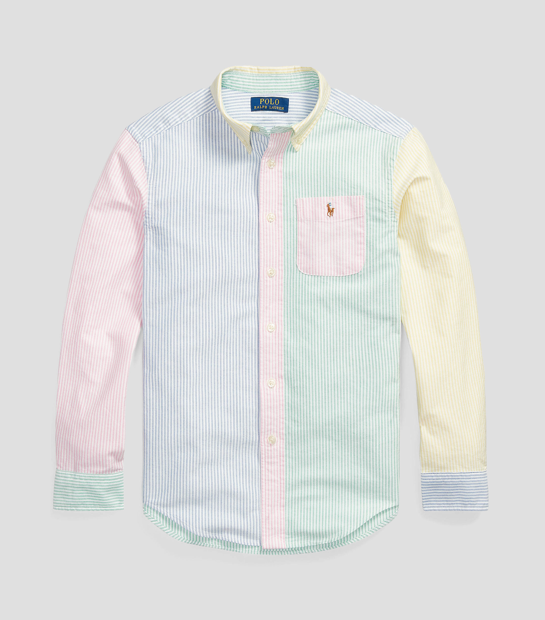 Camisa con rayas manga larga Niño