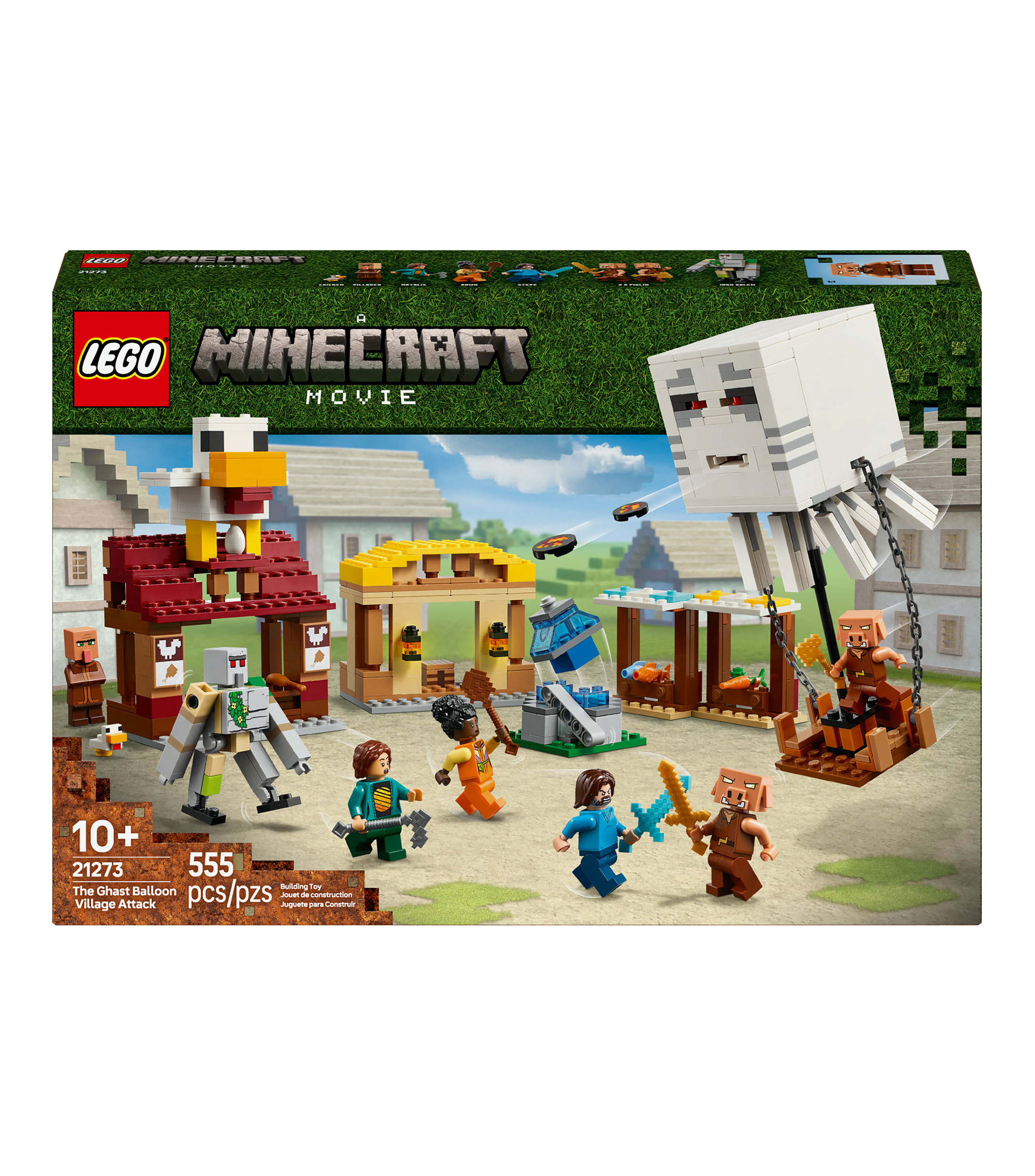 Lego Minecraft El Ataque a la Aldea del Globo de Ghast 21273