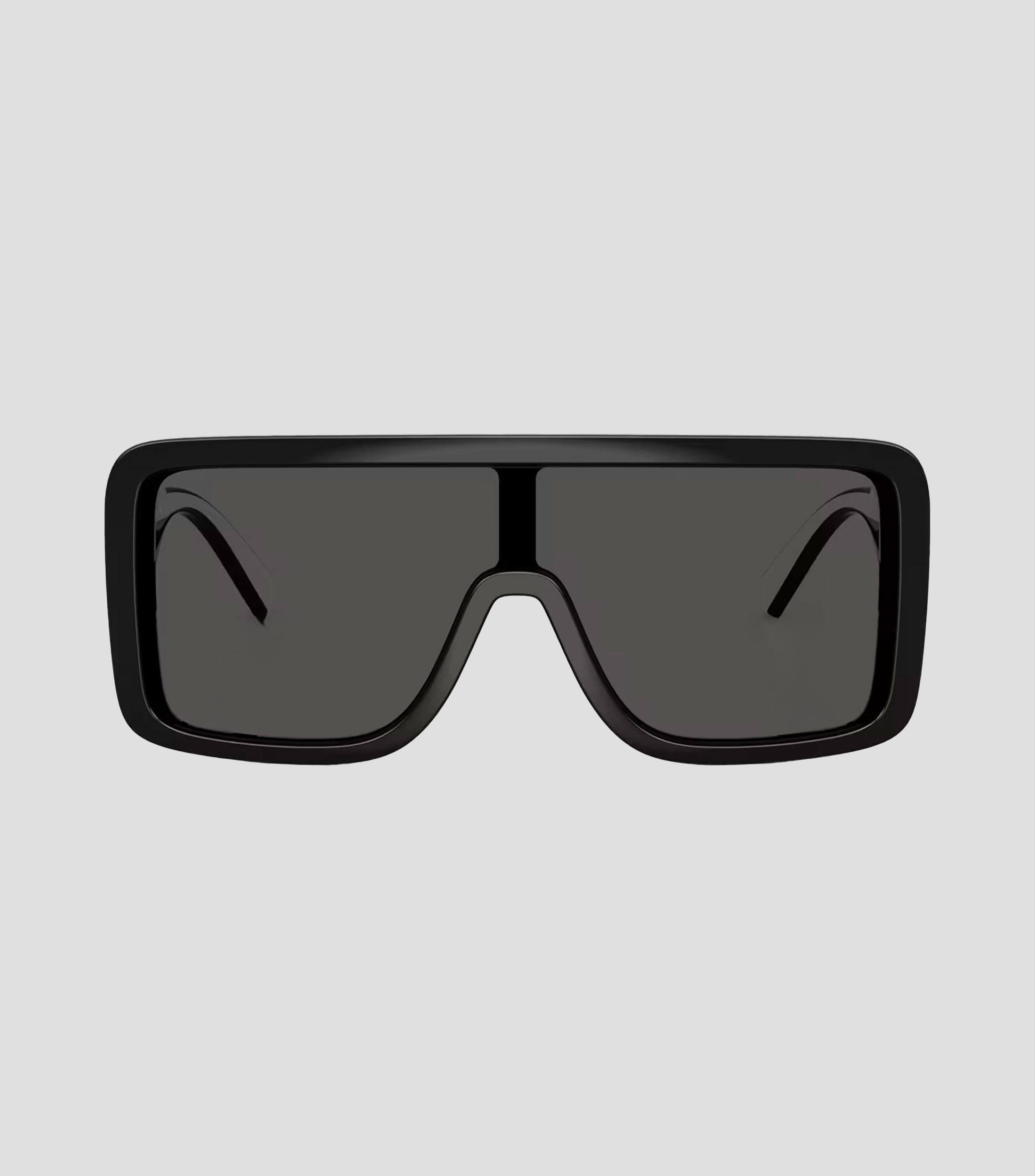 Lentes de sol rectangulares negros Unisex