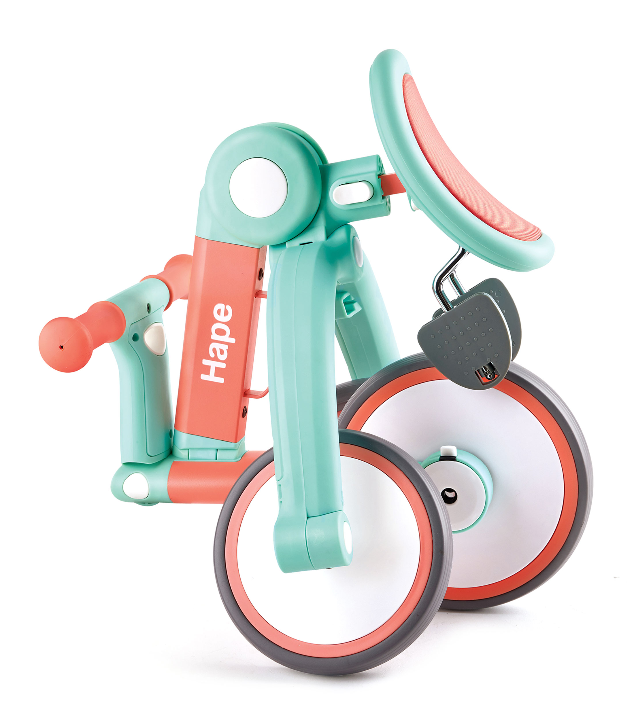 Triciclo Multifuncional 3 en 1 Rosa