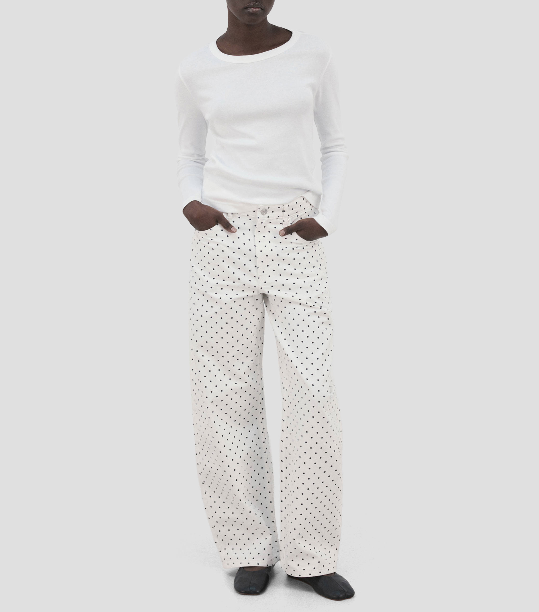 Jeans Amplio Mujer