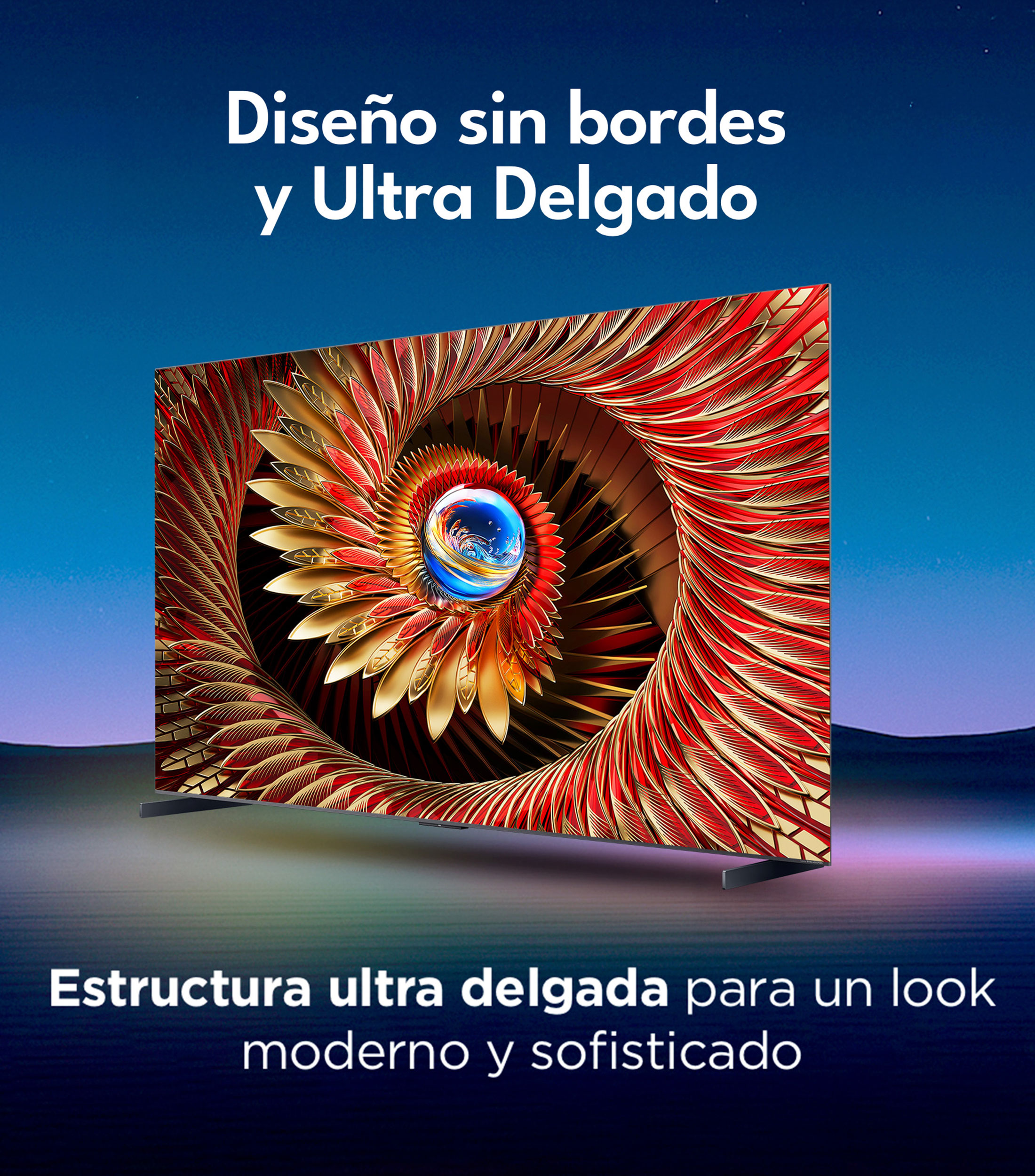 Pantalla 98 pulgadas plana QD-Mini LED 4K 98QM8K