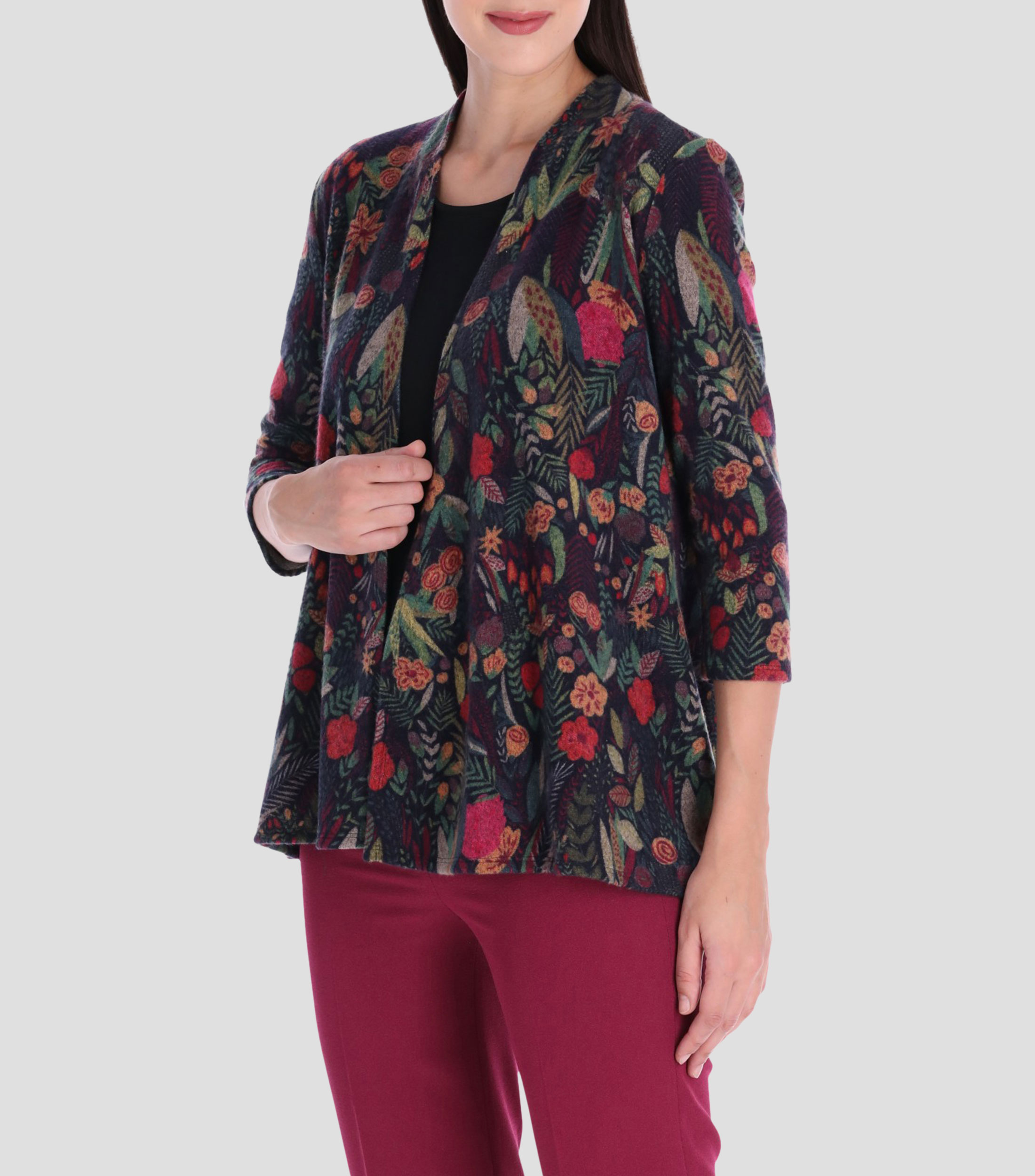 Poncho abierto multidiseño Mujer